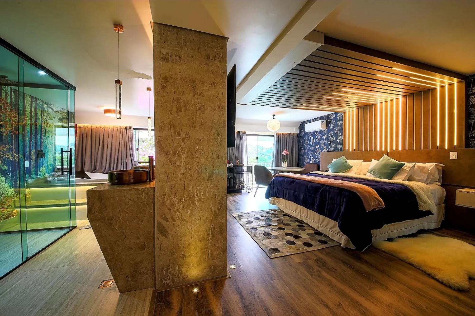 Photo of the whole room, Bed in Caminho das Pedras Pousada de Charme