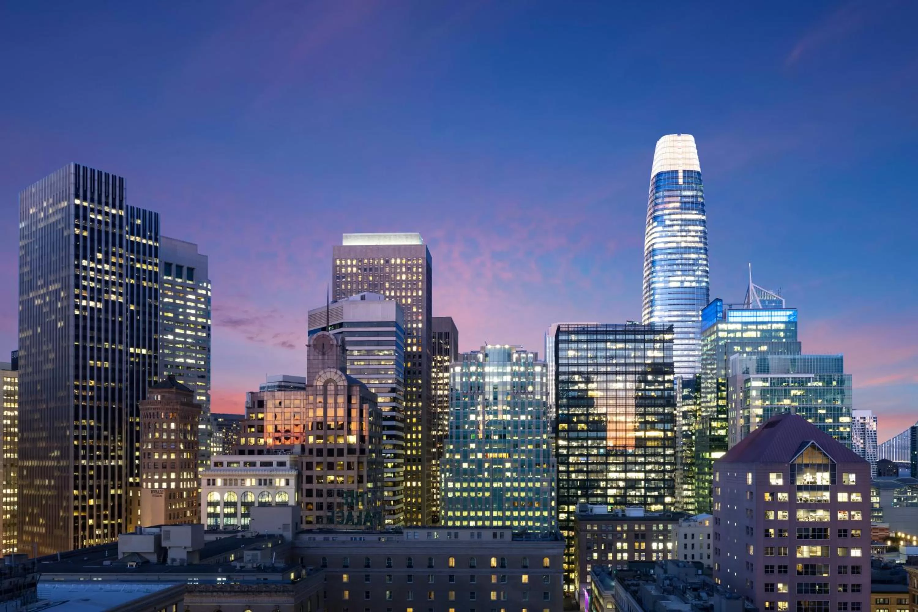 City view in Hyatt Regency San Francisco Downtown SOMA