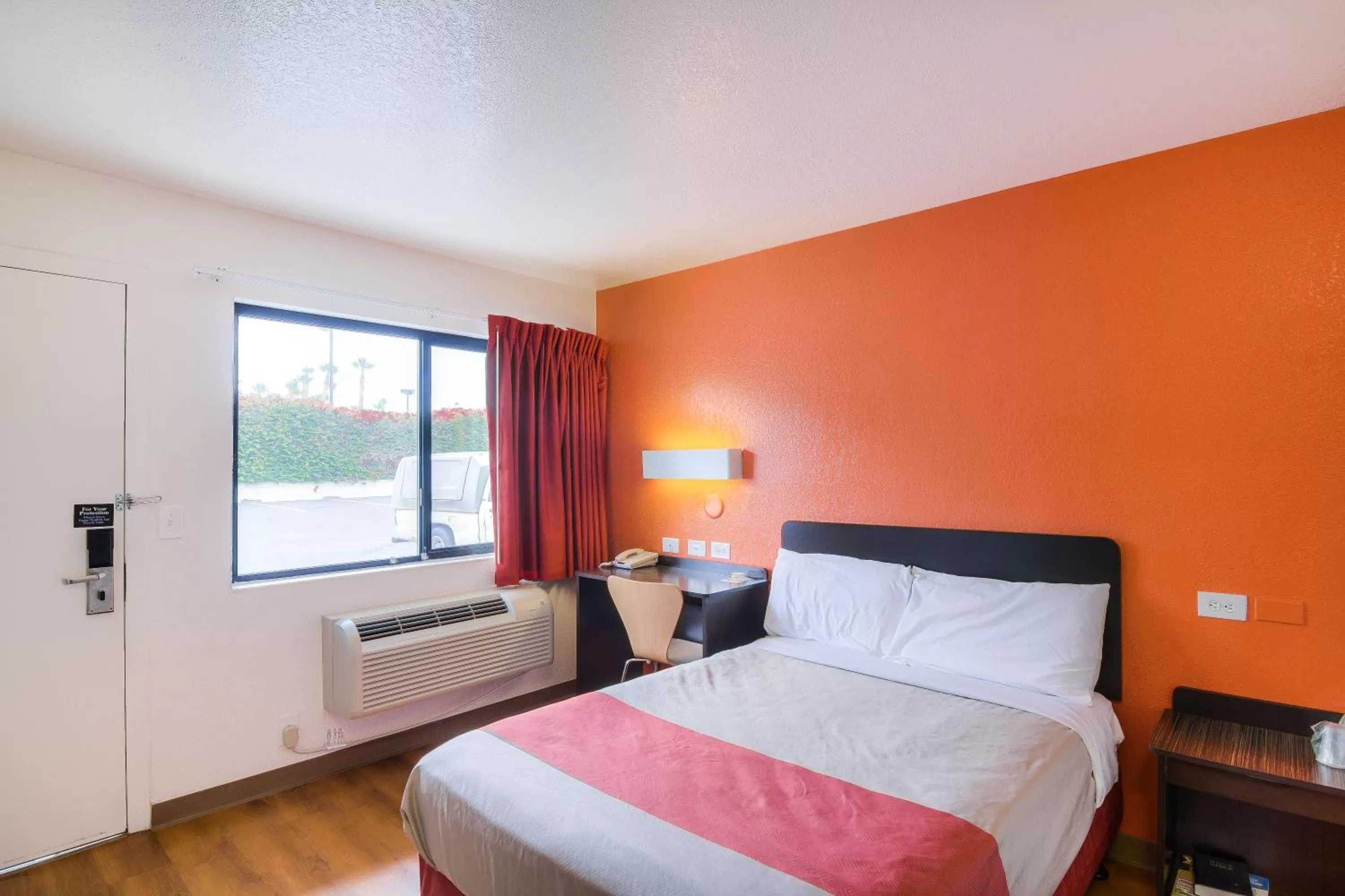 Bed in Motel 6-Camarillo, CA