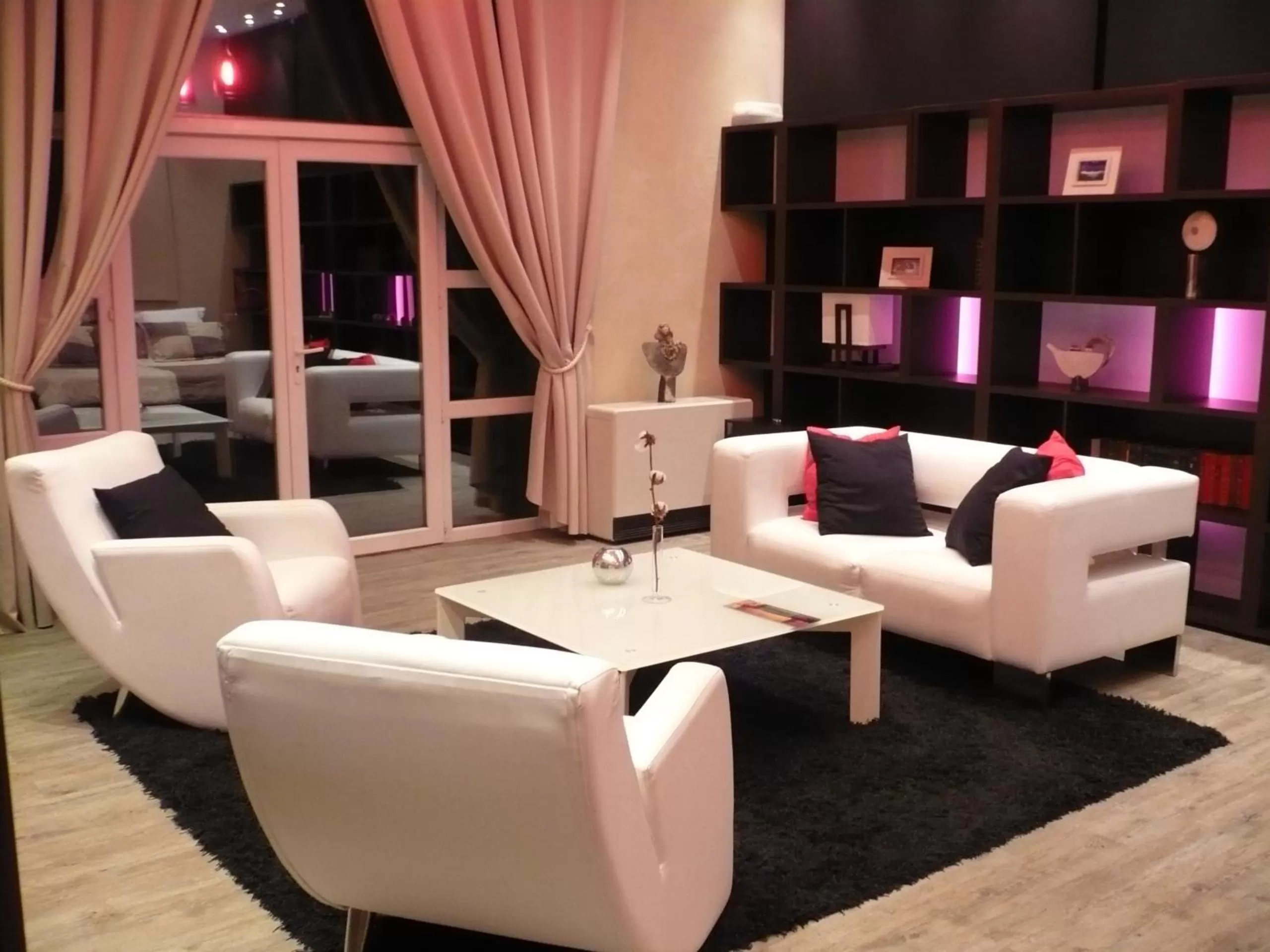 Living room in Château de Valloubière