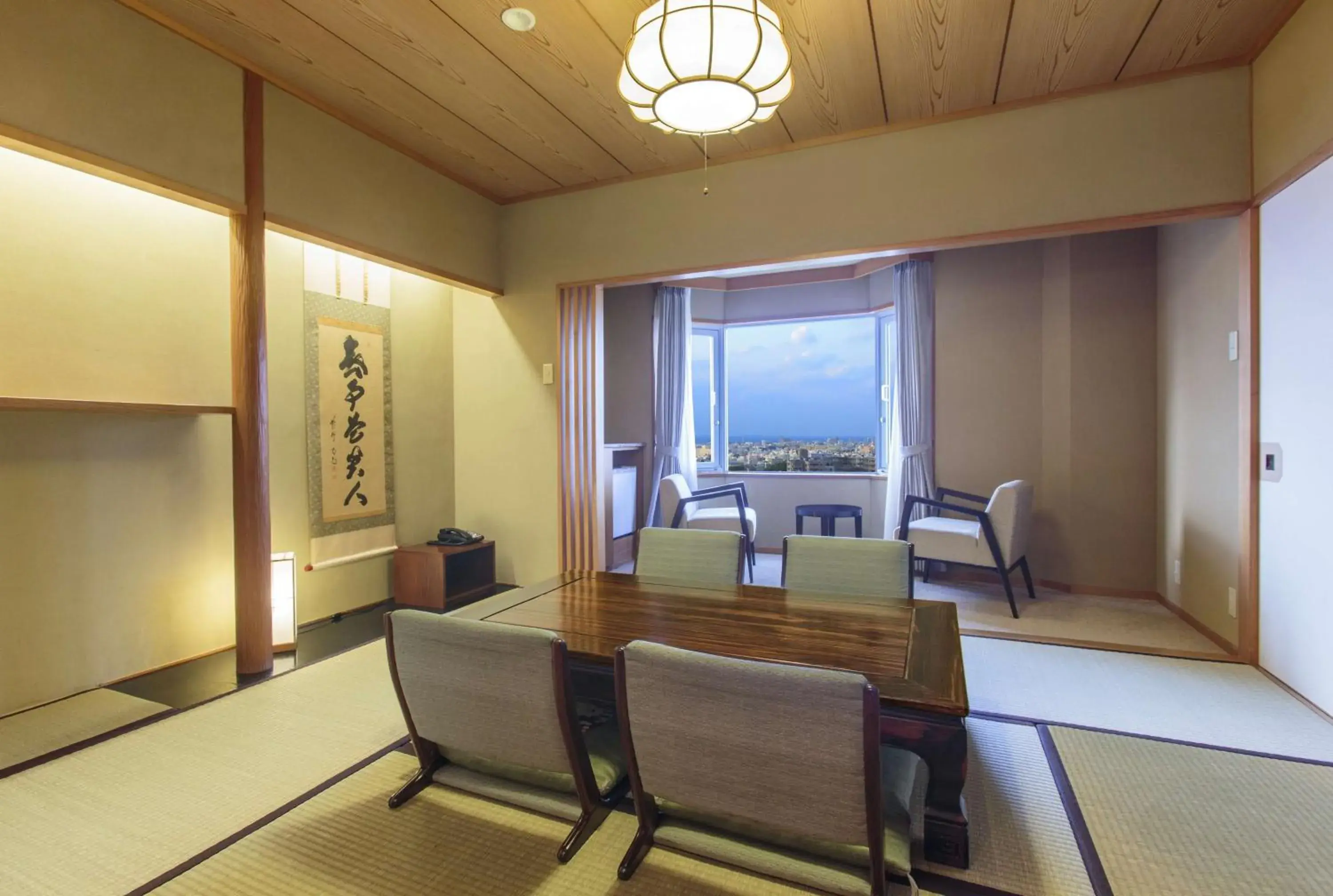 Living room in DoubleTree by Hilton Naha Shuri Castle