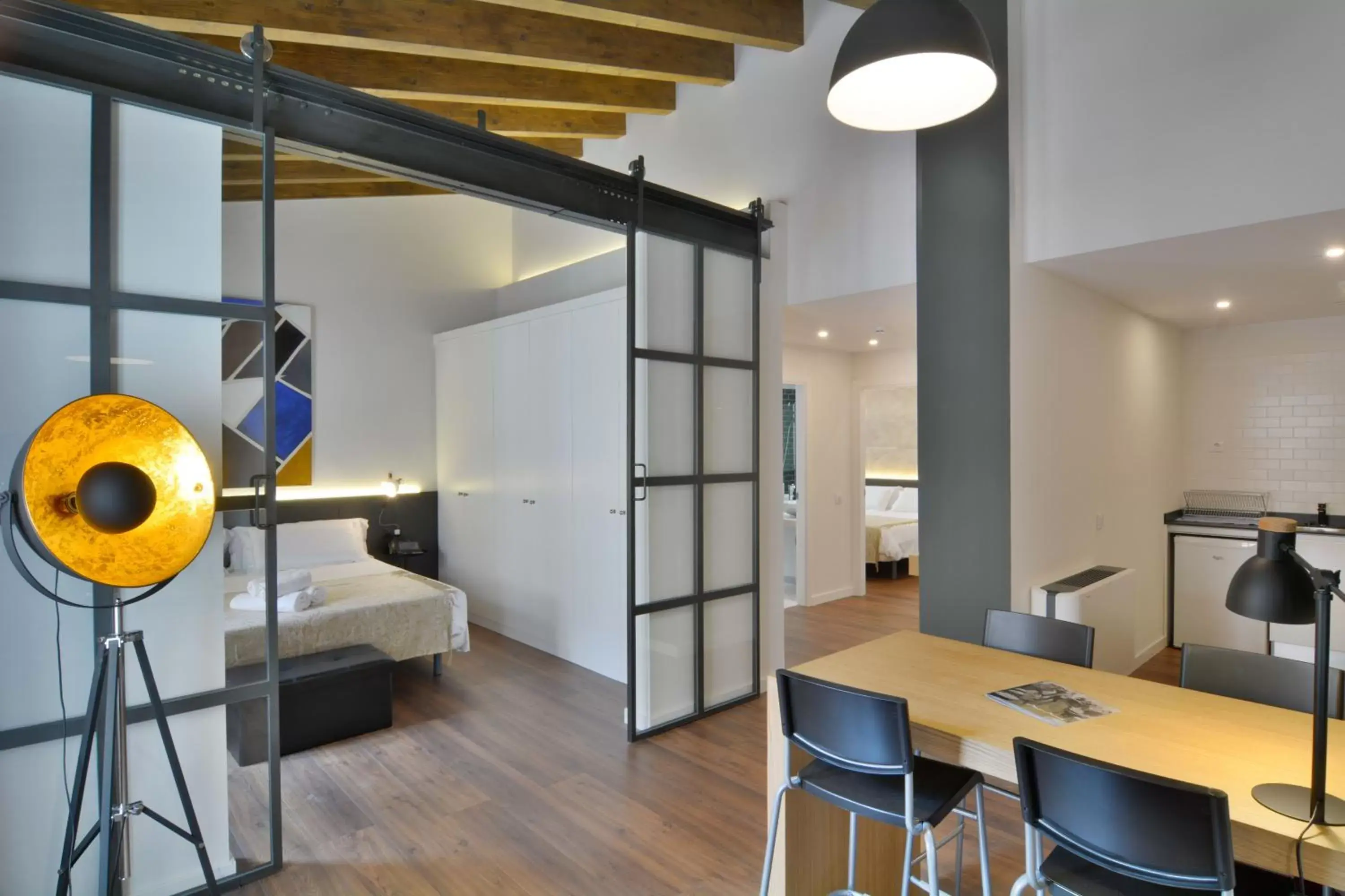 Living room, Dining Area in Hotel Bosch Boutique