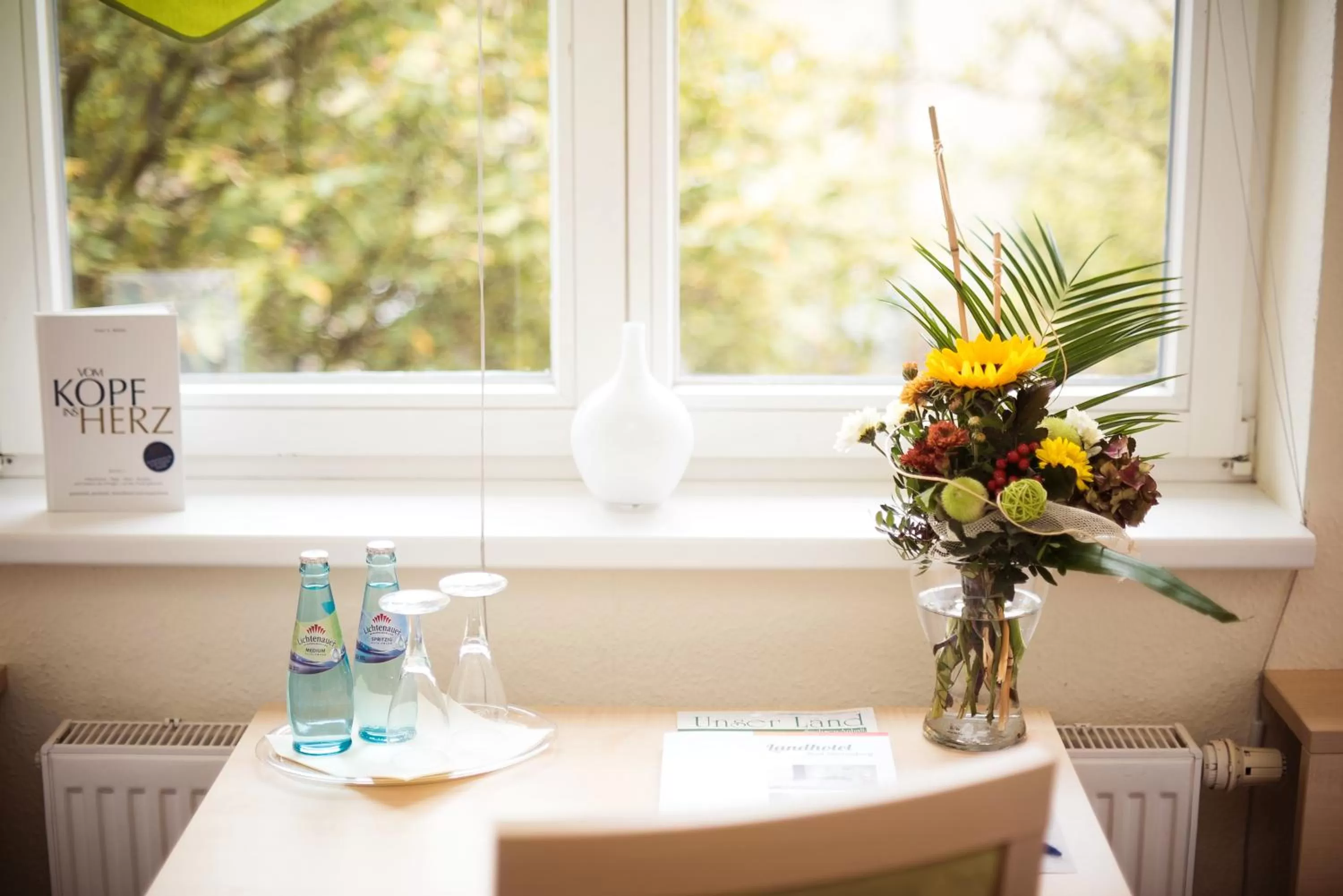 Seating area in Landhotel Bad Dürrenberg