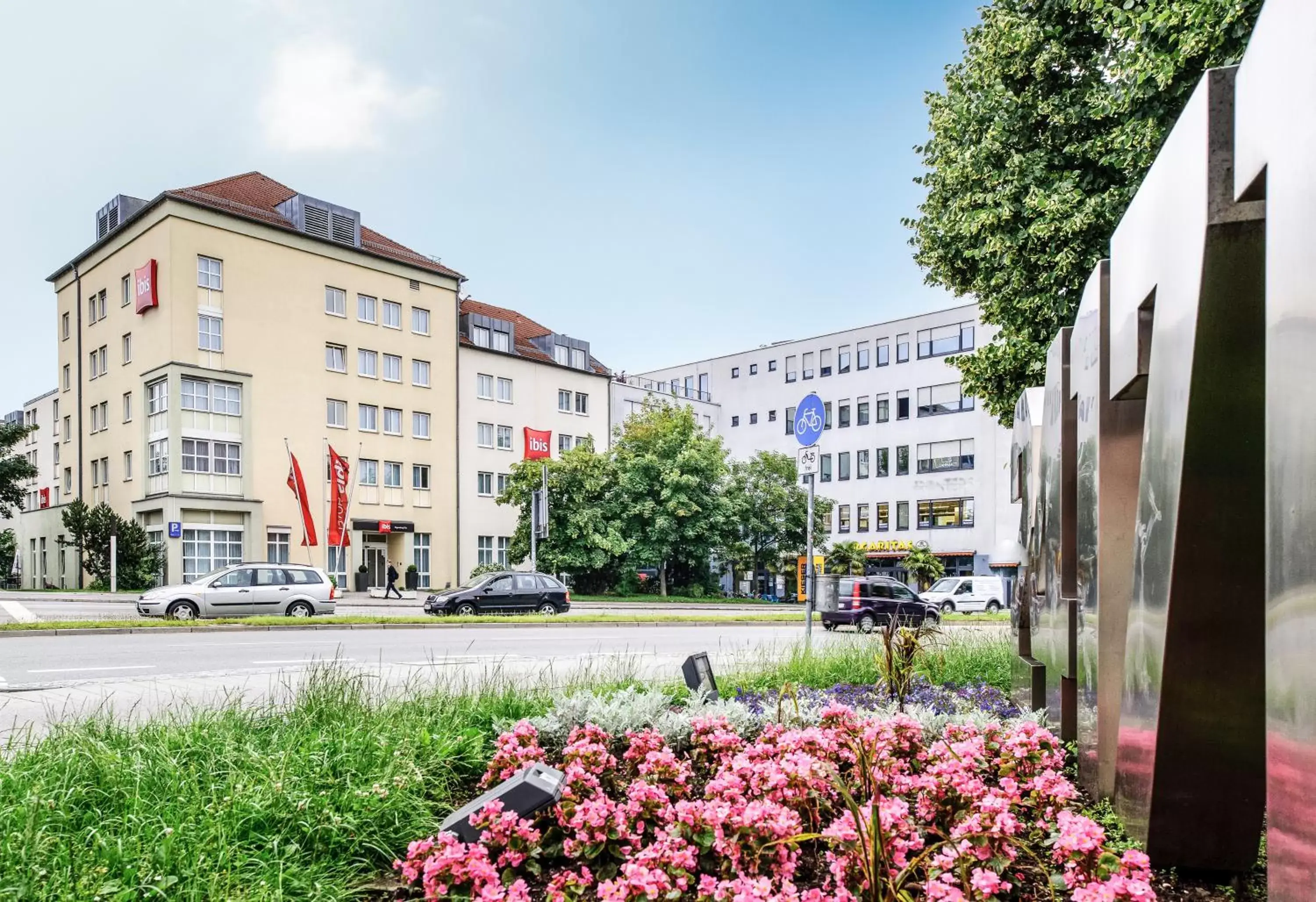 Property building in ibis Hotel Regensburg City