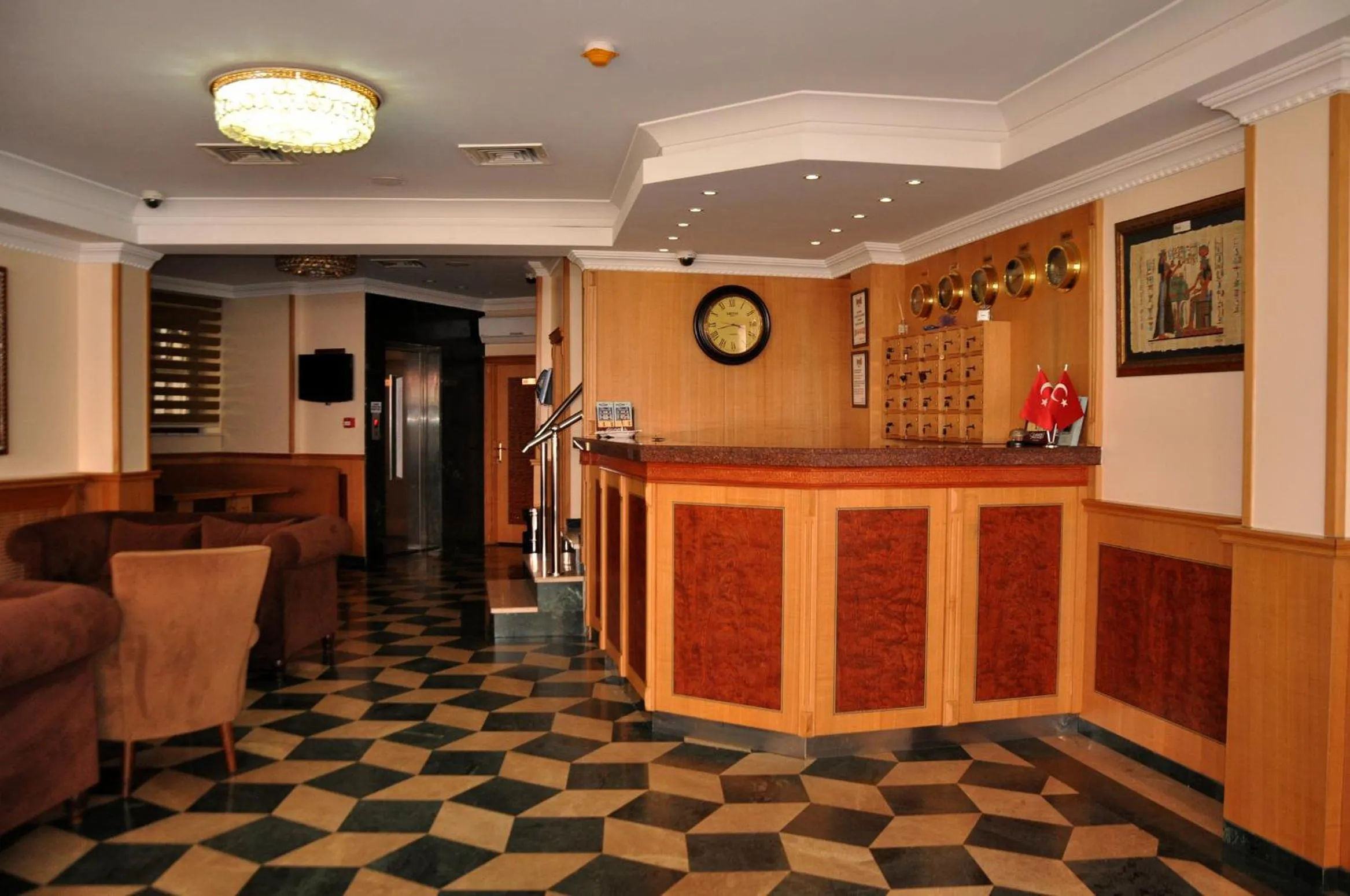 Lobby or reception in Grand Papirus Hotel