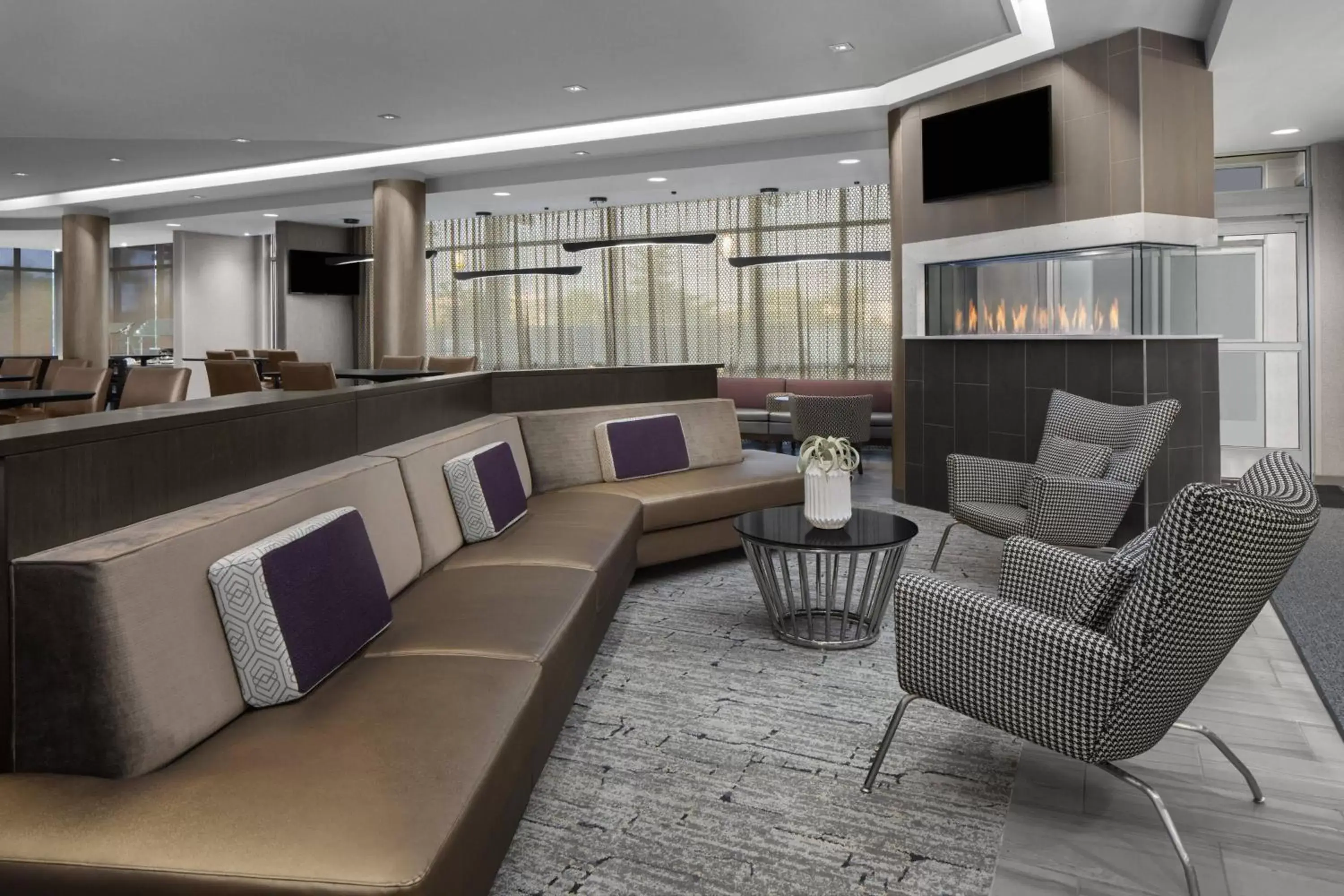 Lobby or reception, Seating Area in SpringHill Suites by Marriott East Rutherford Meadowlands Carlstadt