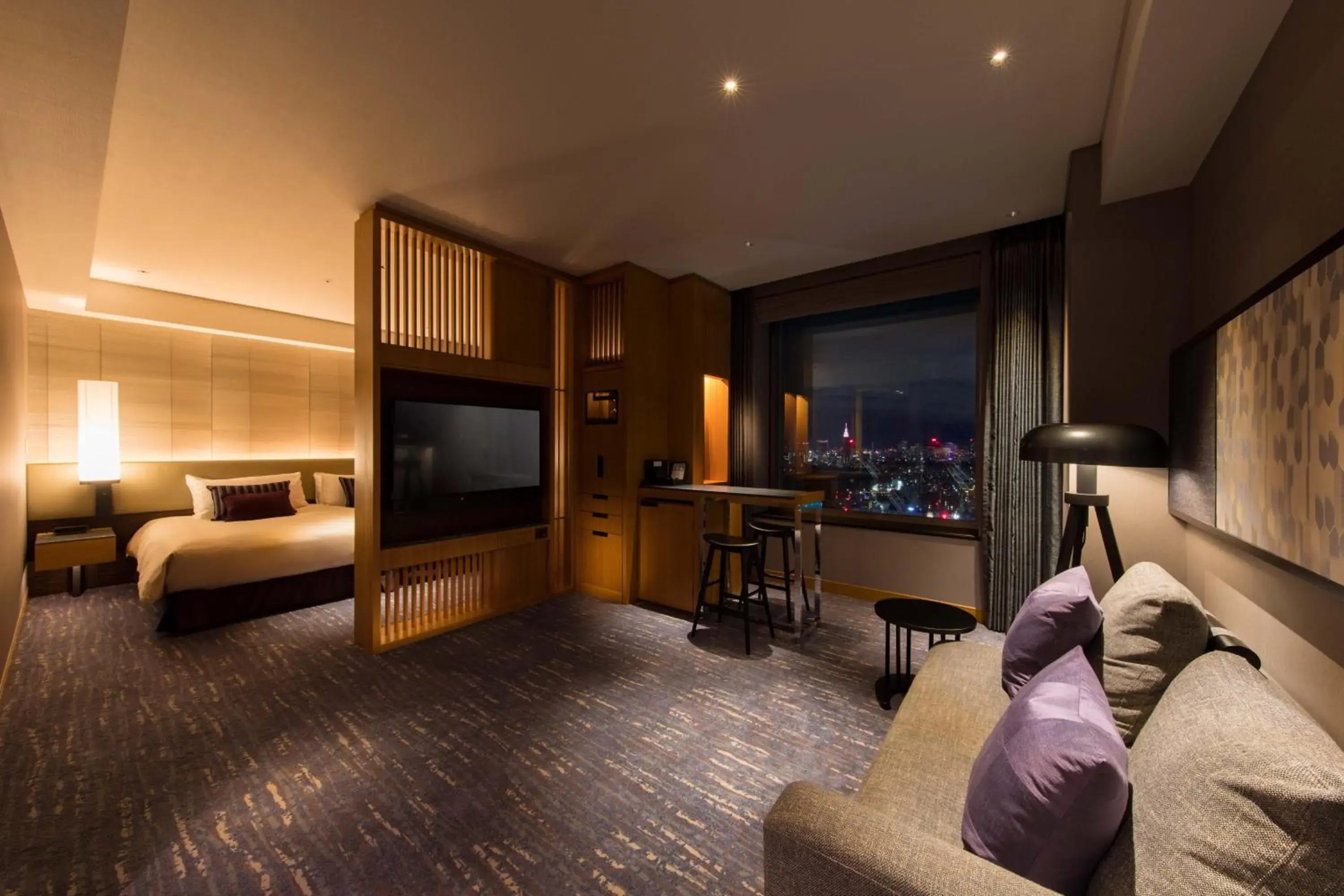 Living room in Cerulean Tower Tokyu Hotel, A Pan Pacific Partner Hotel