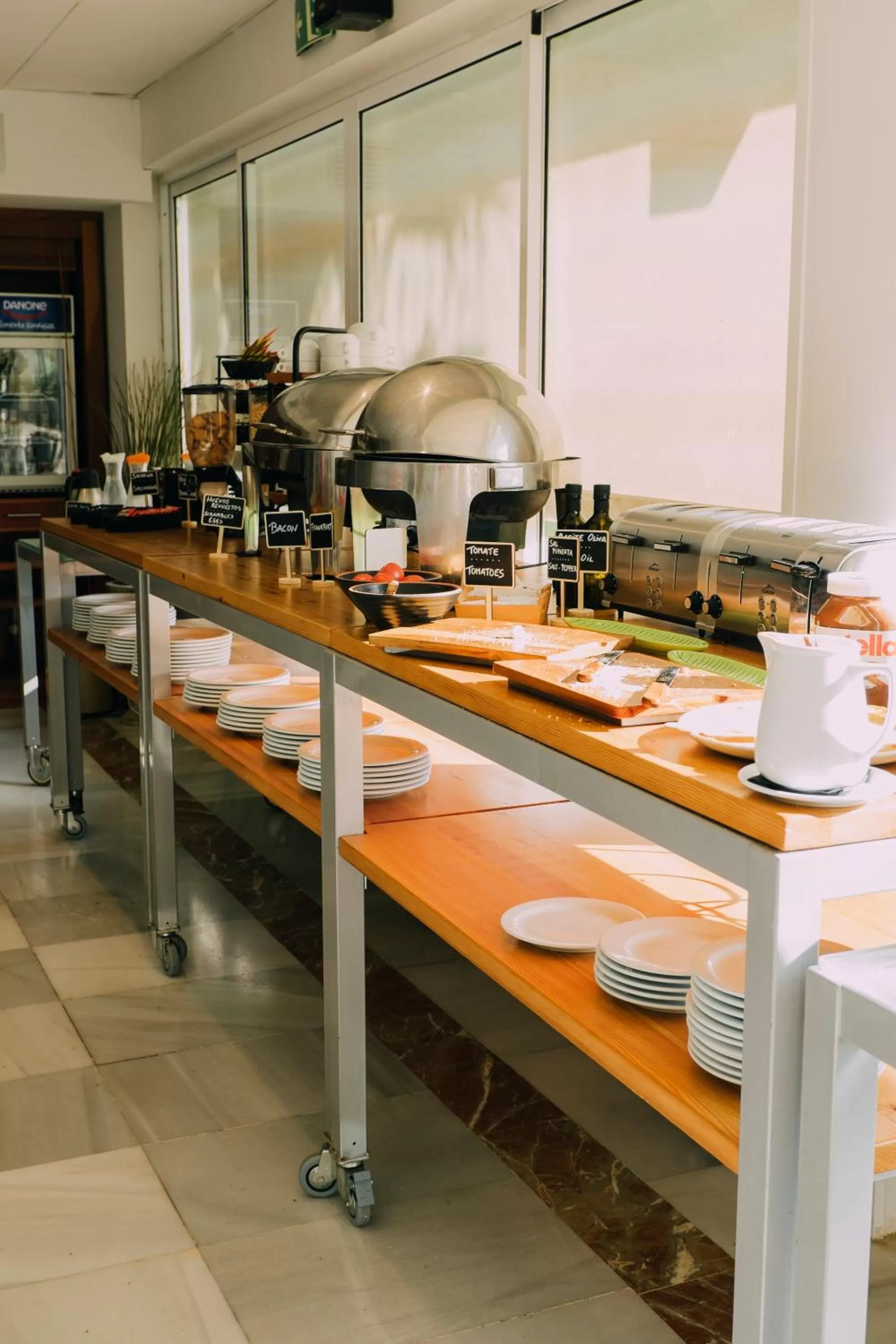 Breakfast in Hotel Subur Maritim