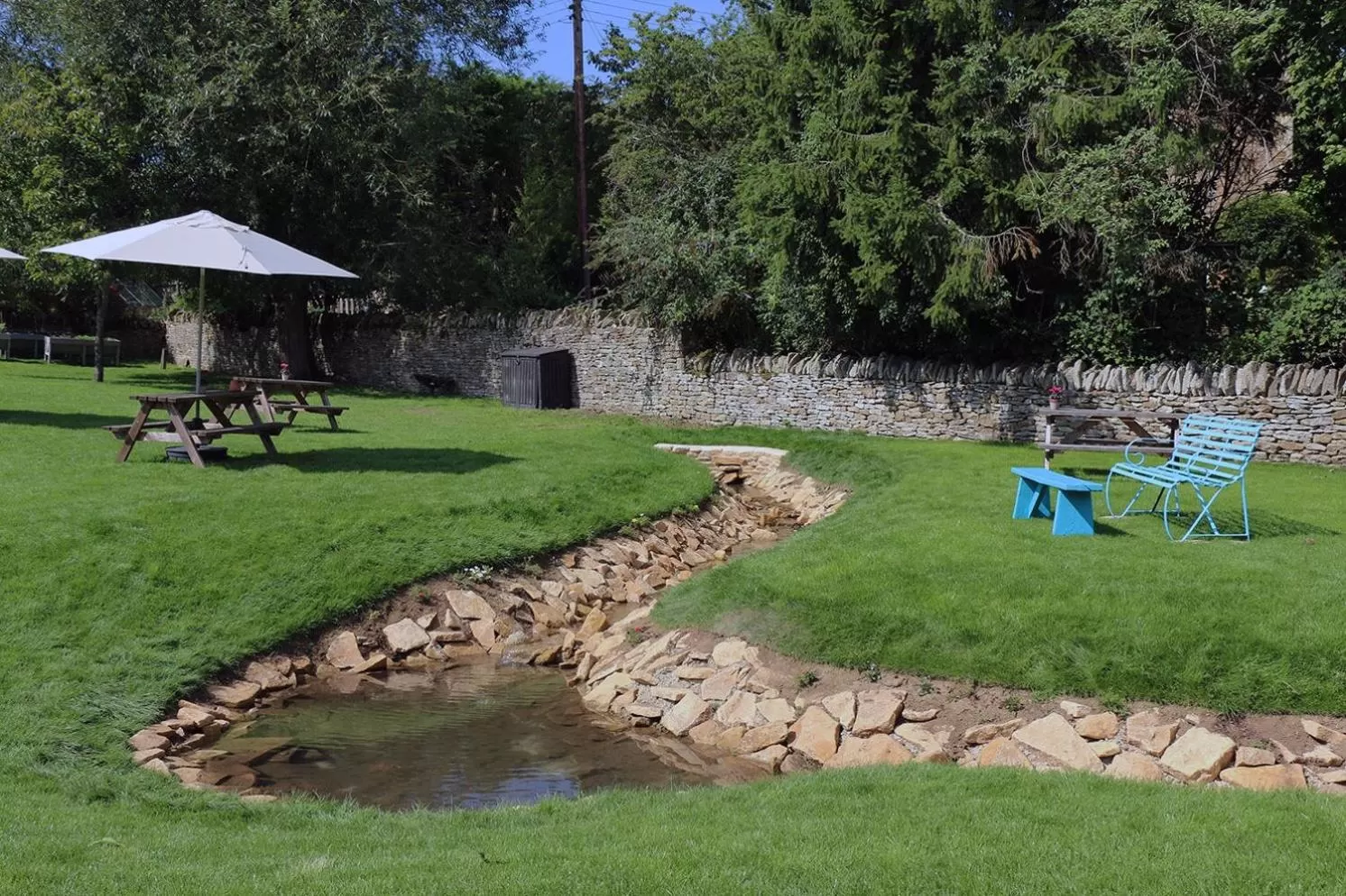 Garden in The Horse & Groom