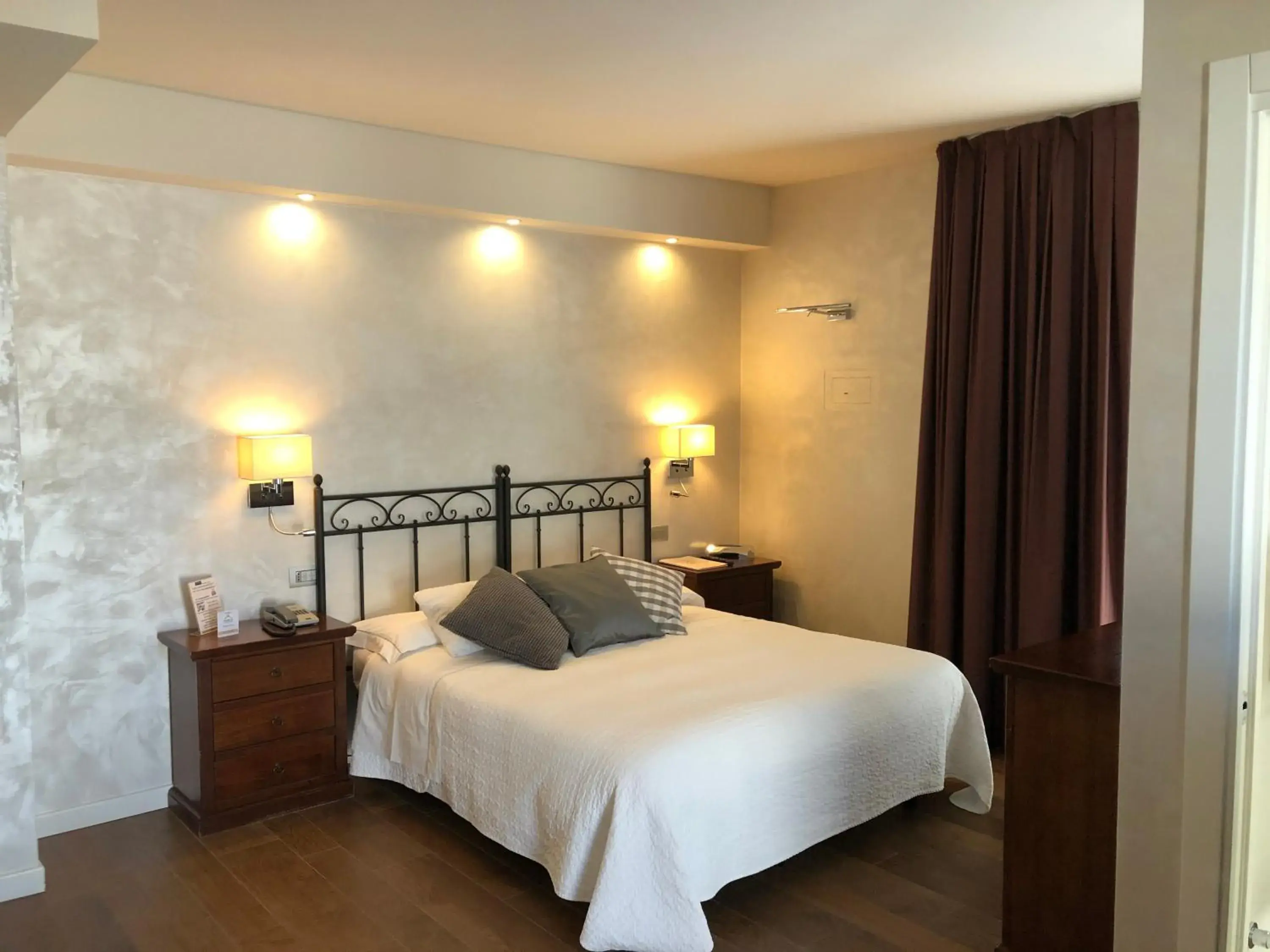 Bed in Hotel Ferro di Cavallo