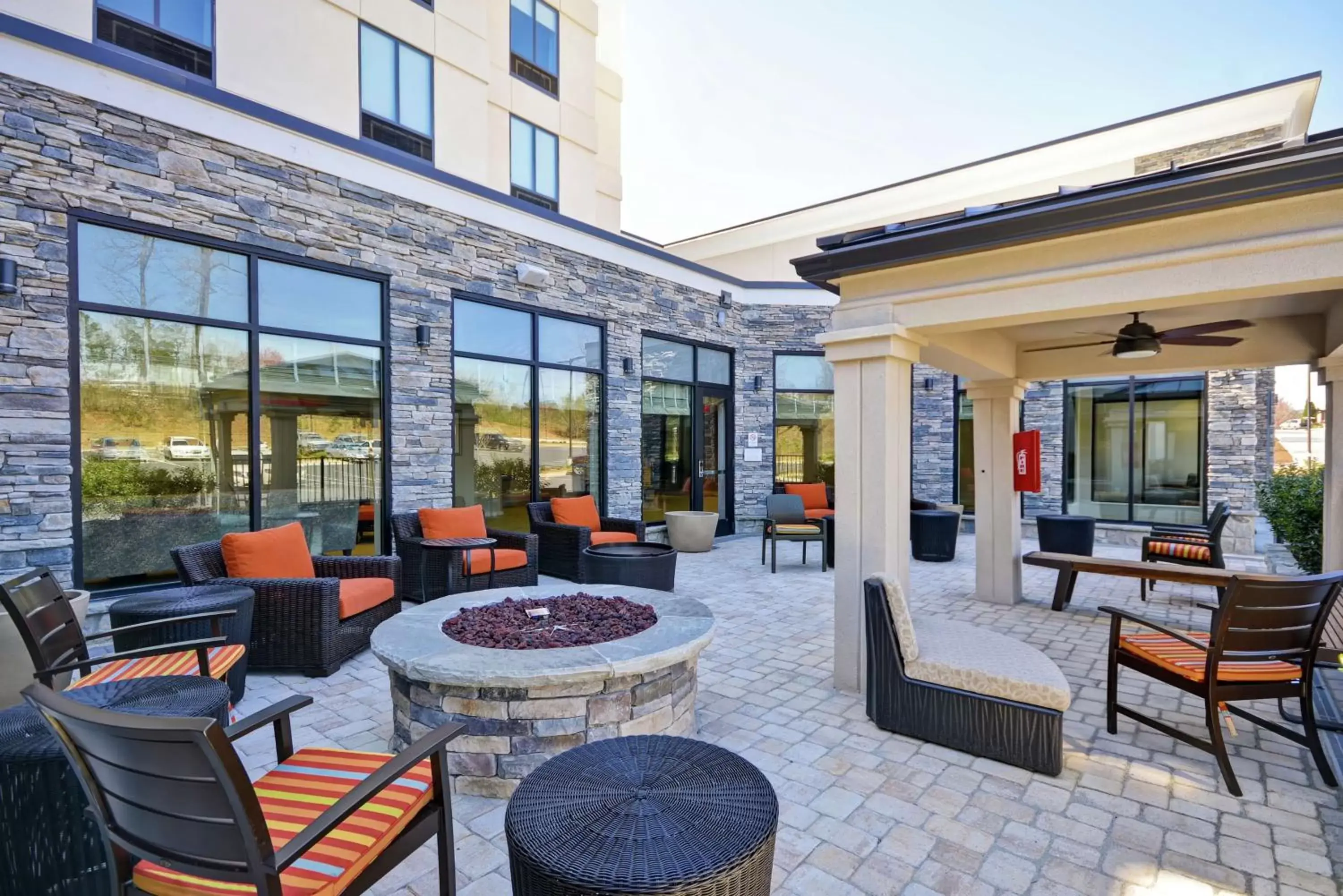 Patio in Hilton Garden Inn Gastonia