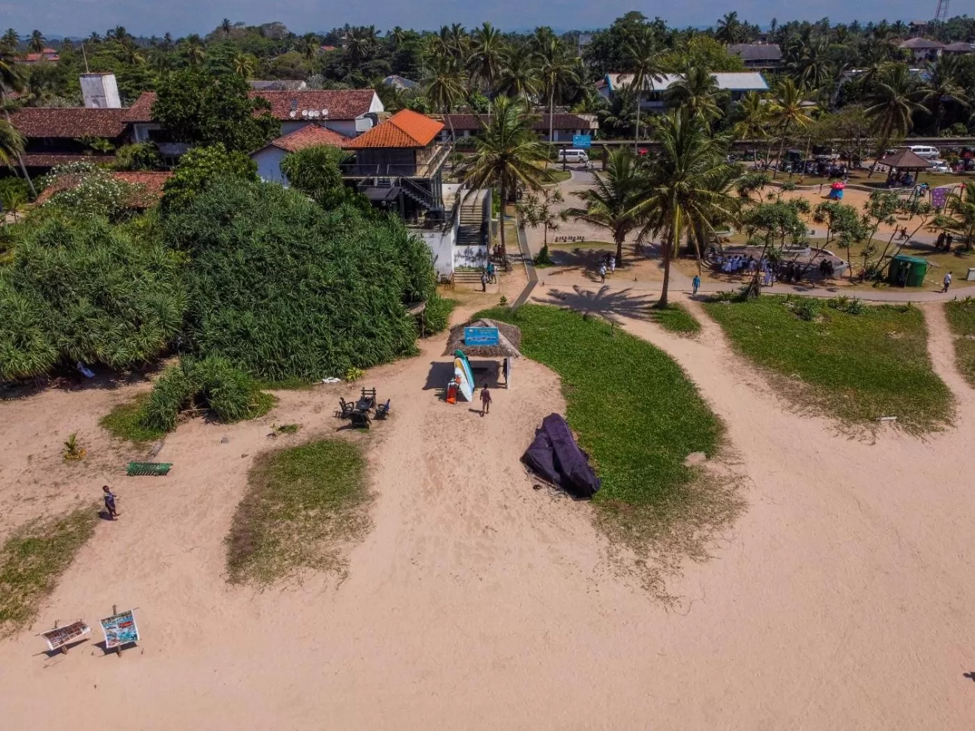 Bird's eye view in Chami Villa Bentota