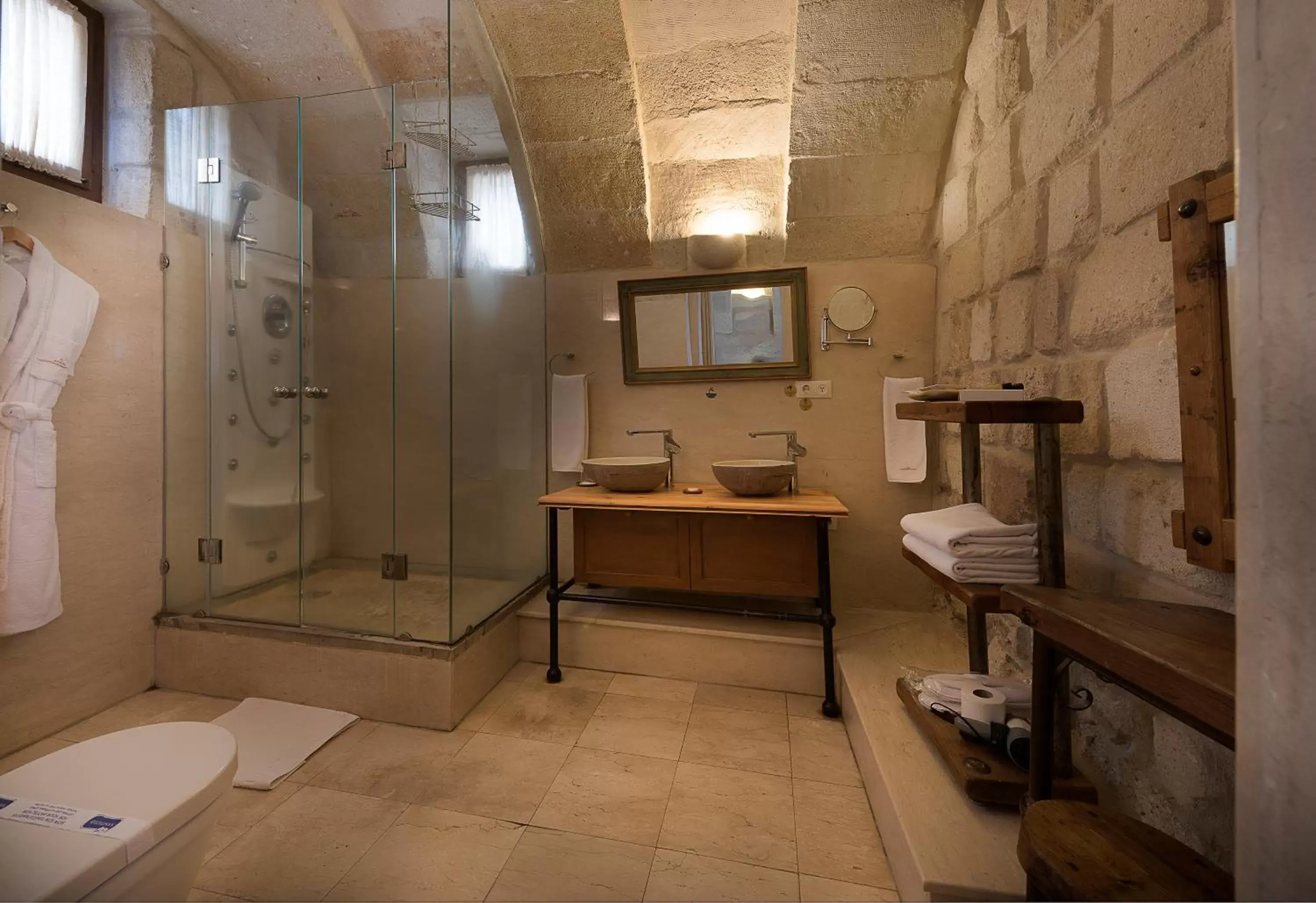 Decorative detail, Bathroom in Anatolian Houses Cave Hotel & SPA