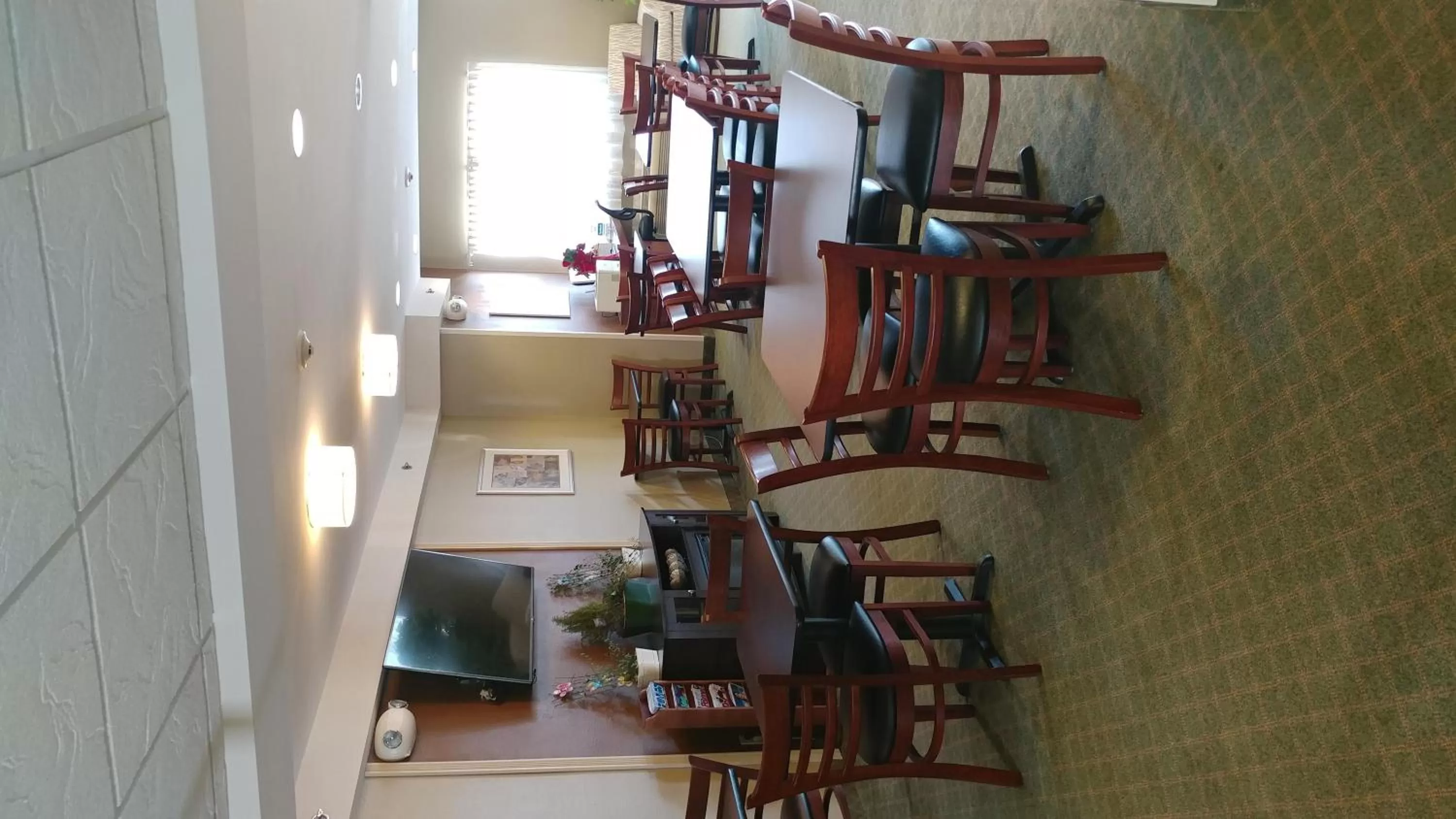 Communal lounge/ TV room in Microtel Inn & Suites by Wyndham Dover New Hampshire