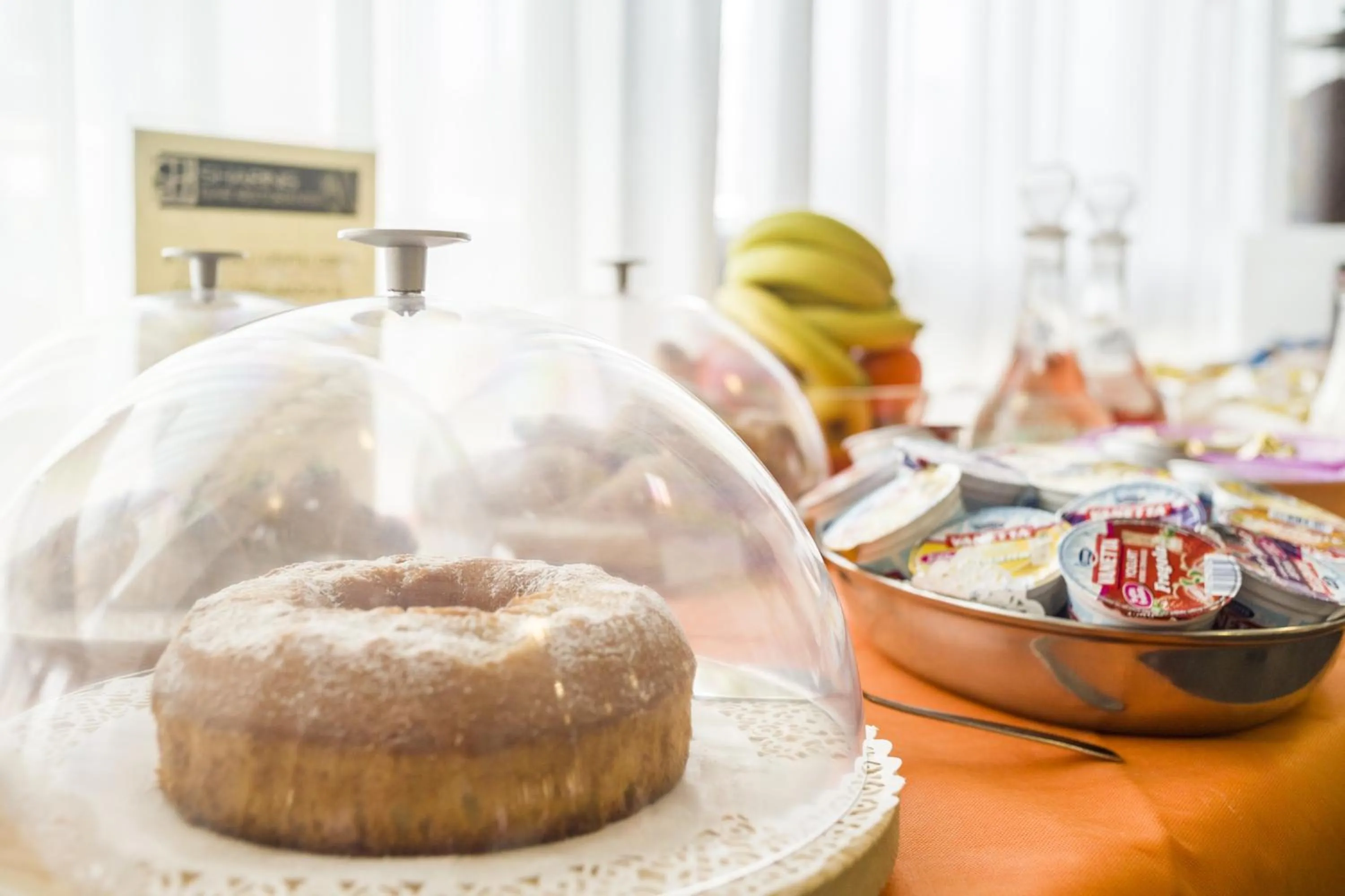 Food close-up in Hotel Sharing