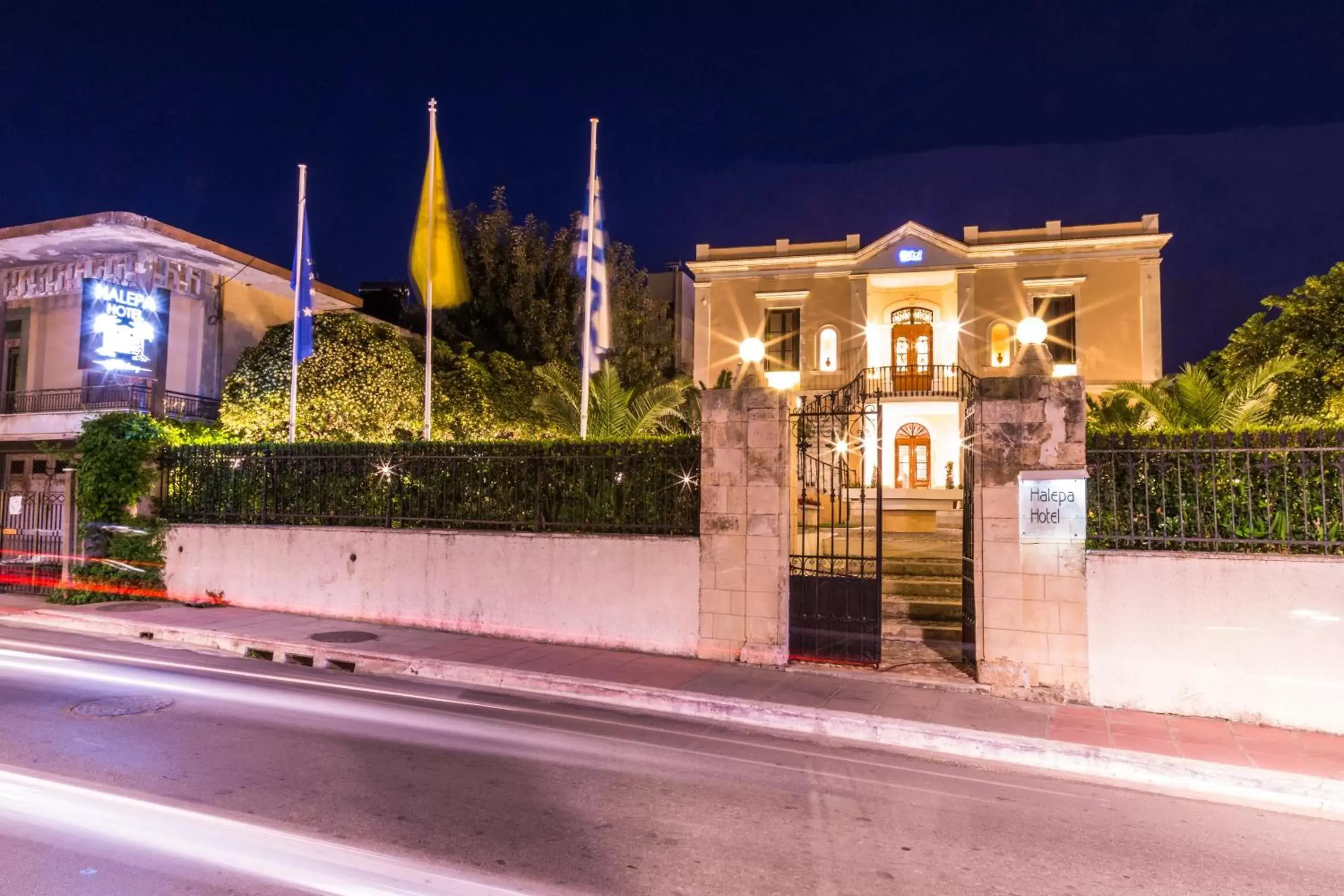 Facade/entrance, Property Building in Halepa Hotel