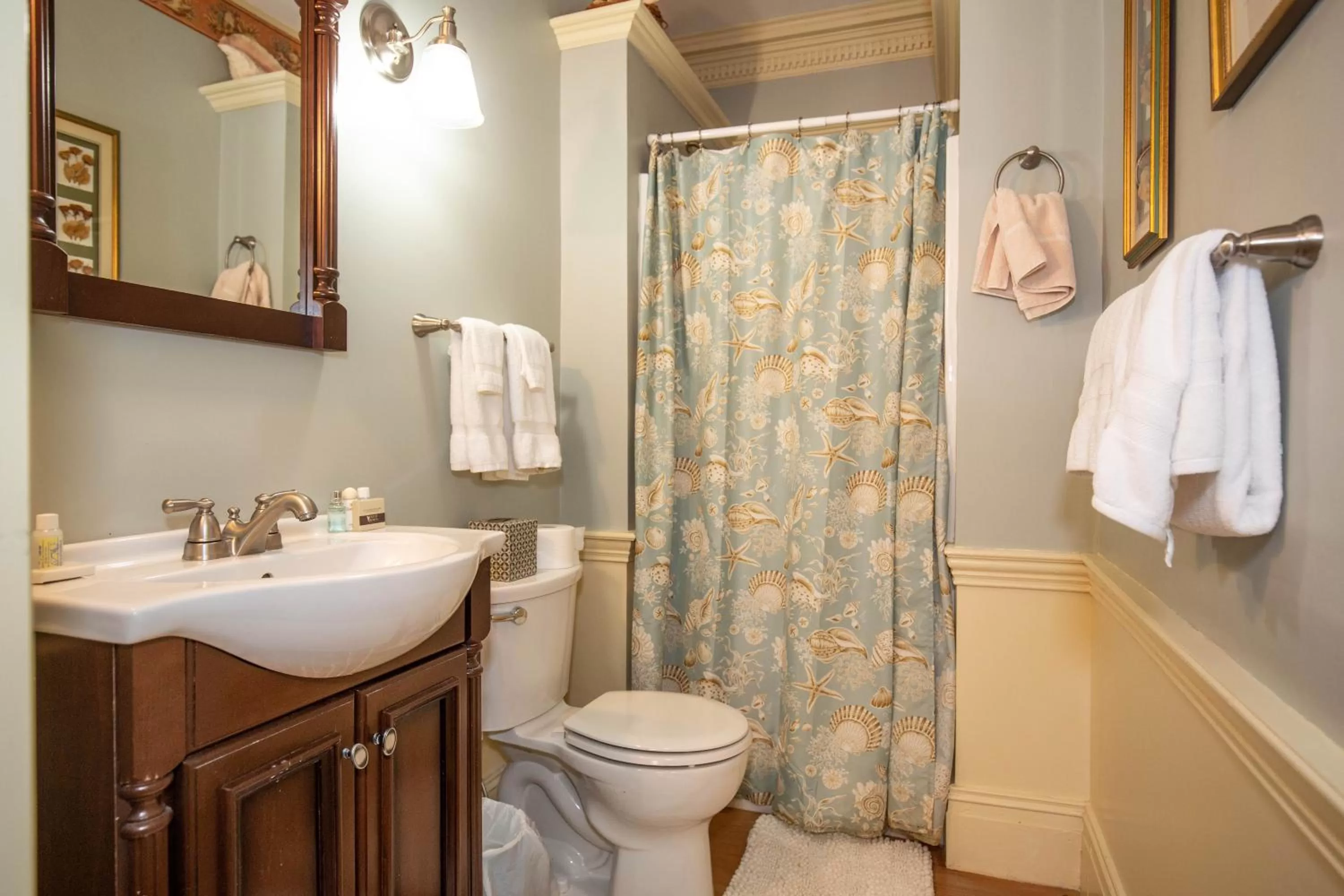 Bathroom in Clark Currier Inn