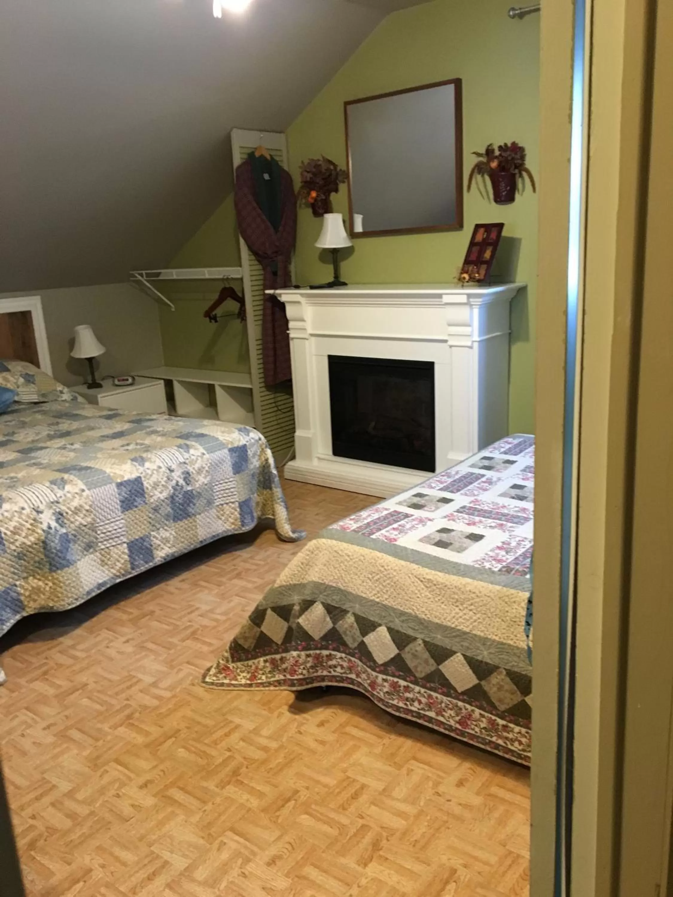 Bed in Gîte de la Pisciculture