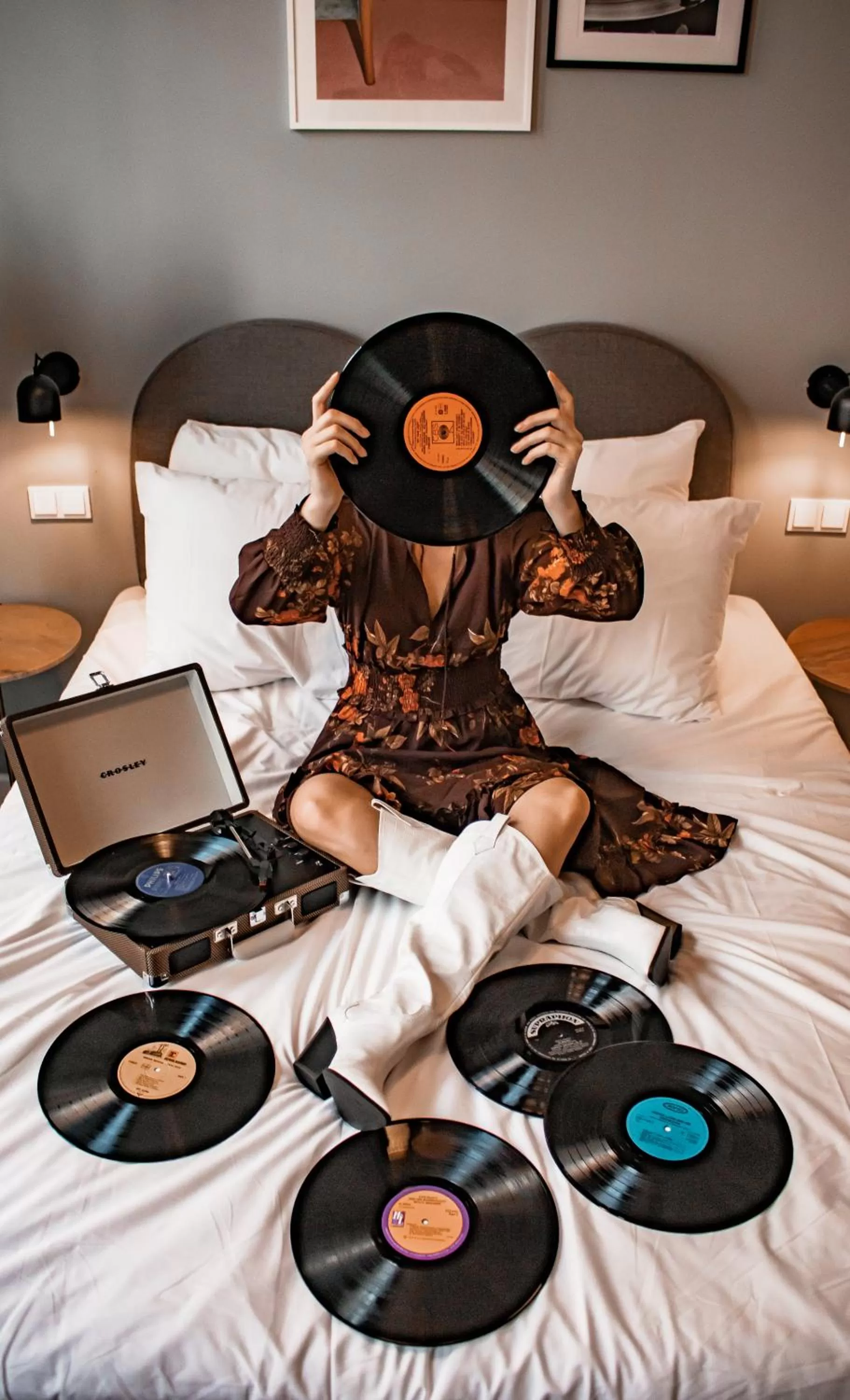 Bed in FINCH Boutique Hotel, downtown