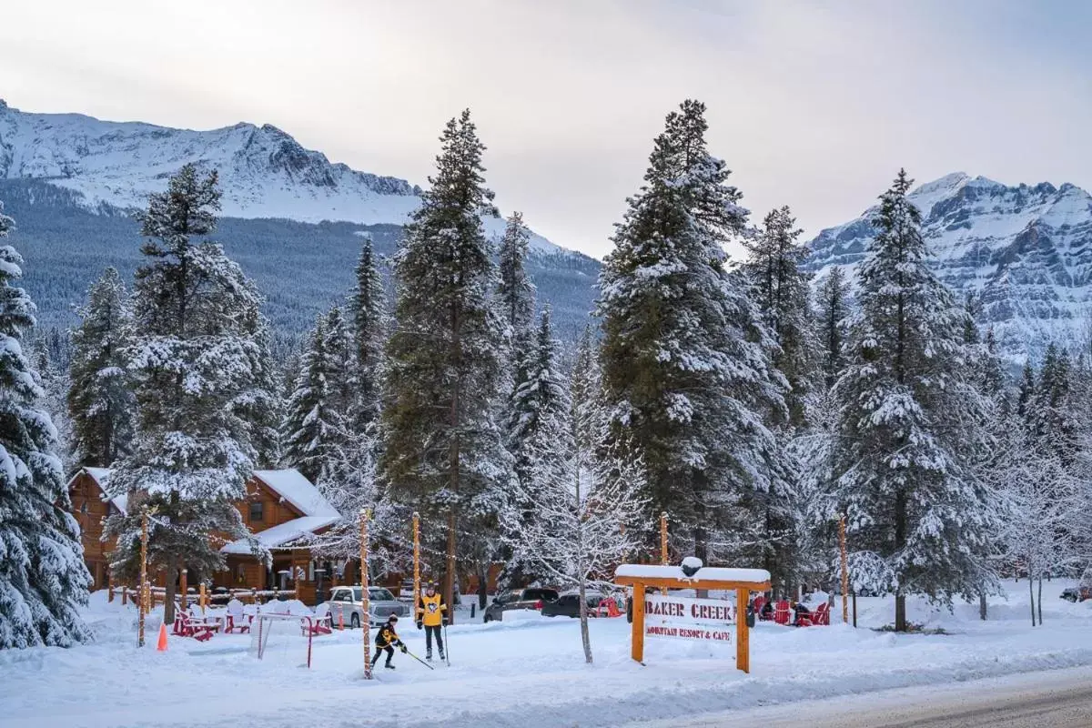 Winter in Baker Creek By Basecamp