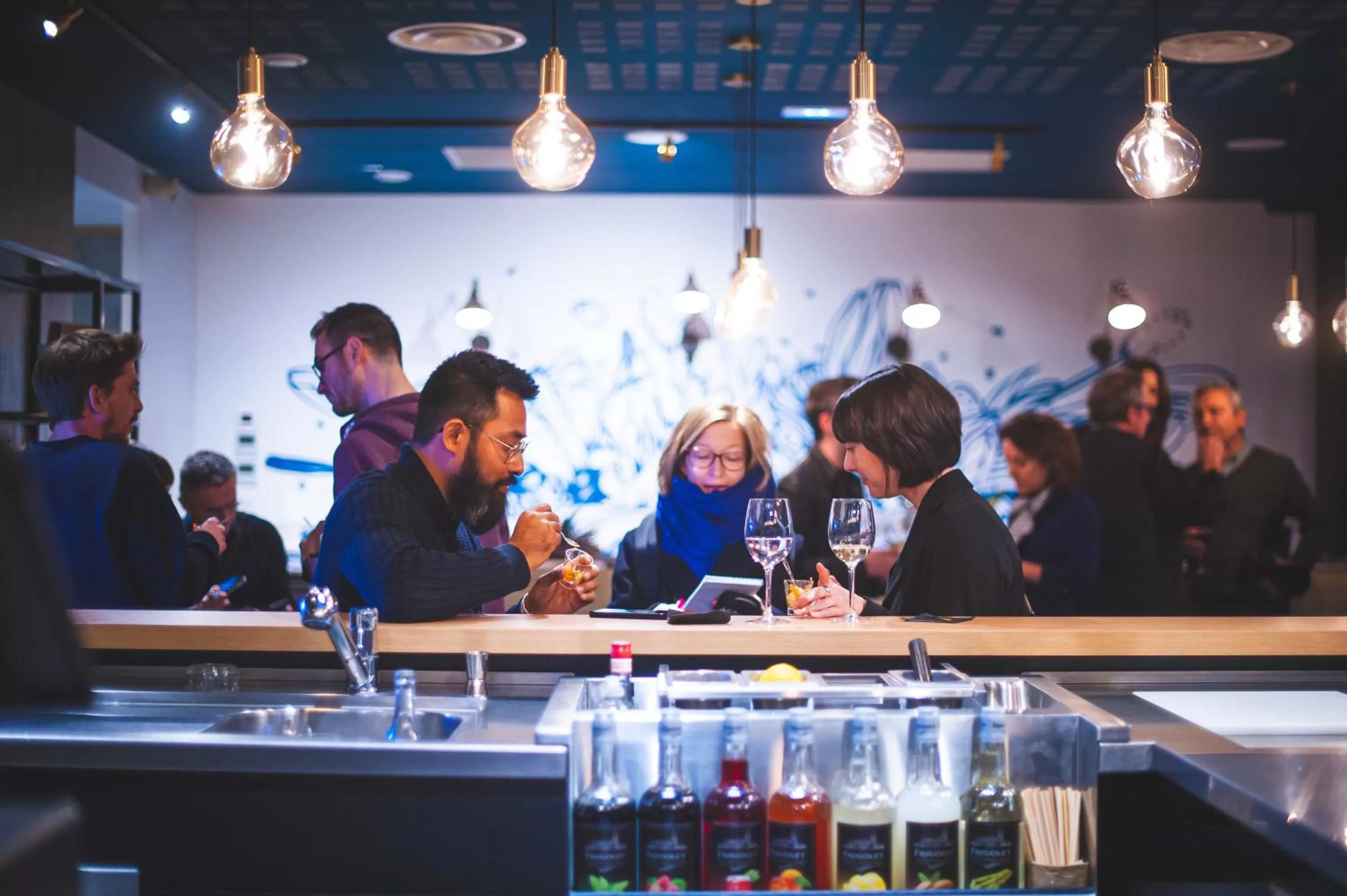 Restaurant/places to eat in Apparthotel Le Hüb Grenoble