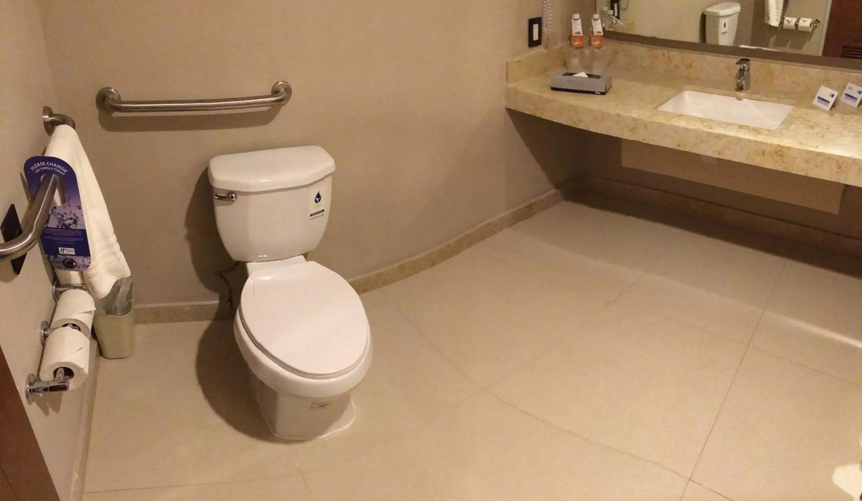 Toilet, Bathroom in Holiday Inn Express Puerto Vallarta, an IHG Hotel
