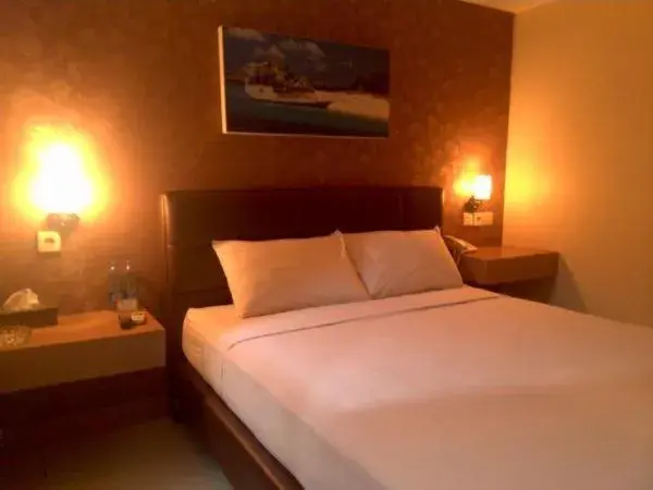 Bed in Antoni Hotel