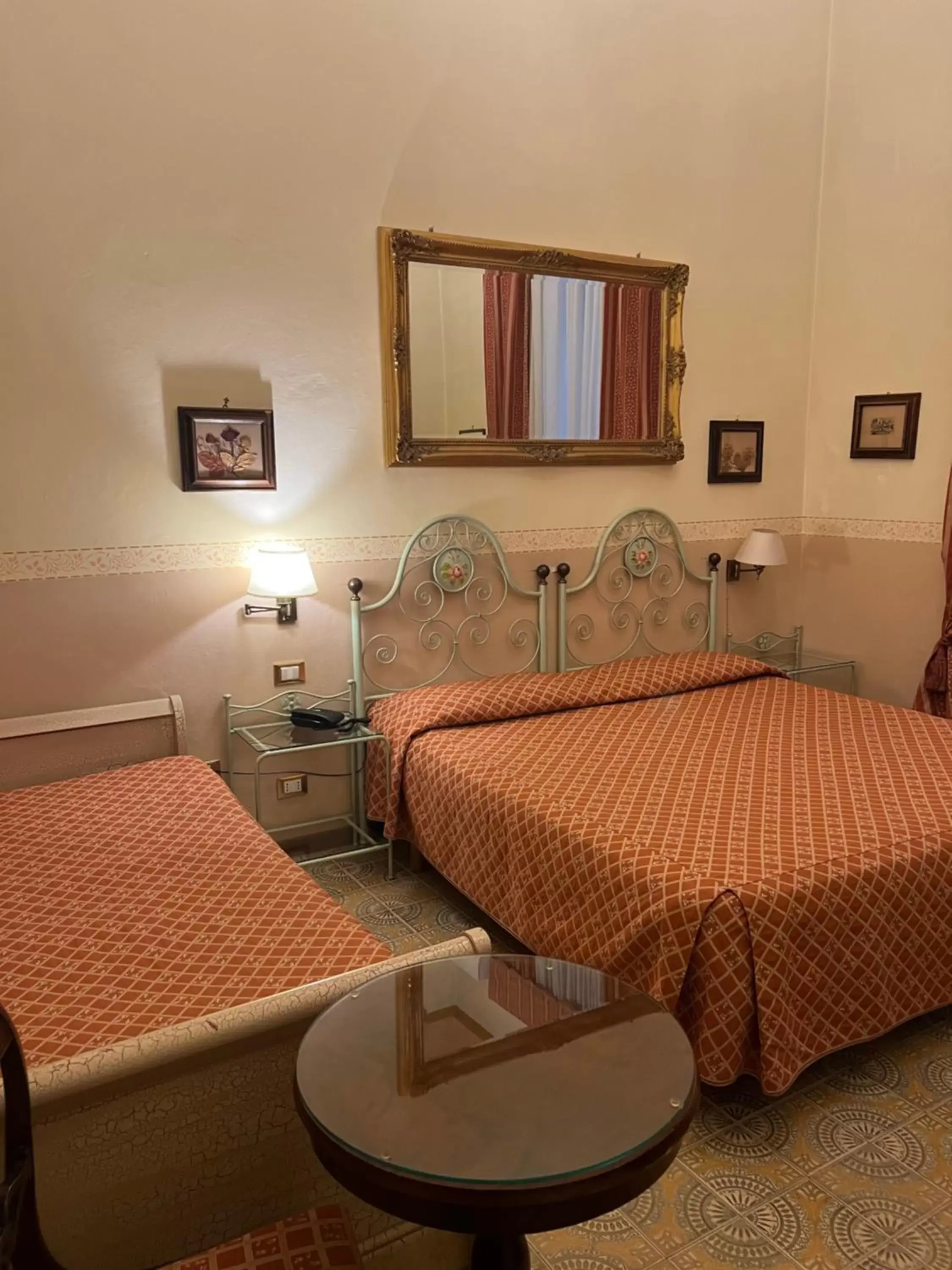 Bed in Hotel Villa Liana