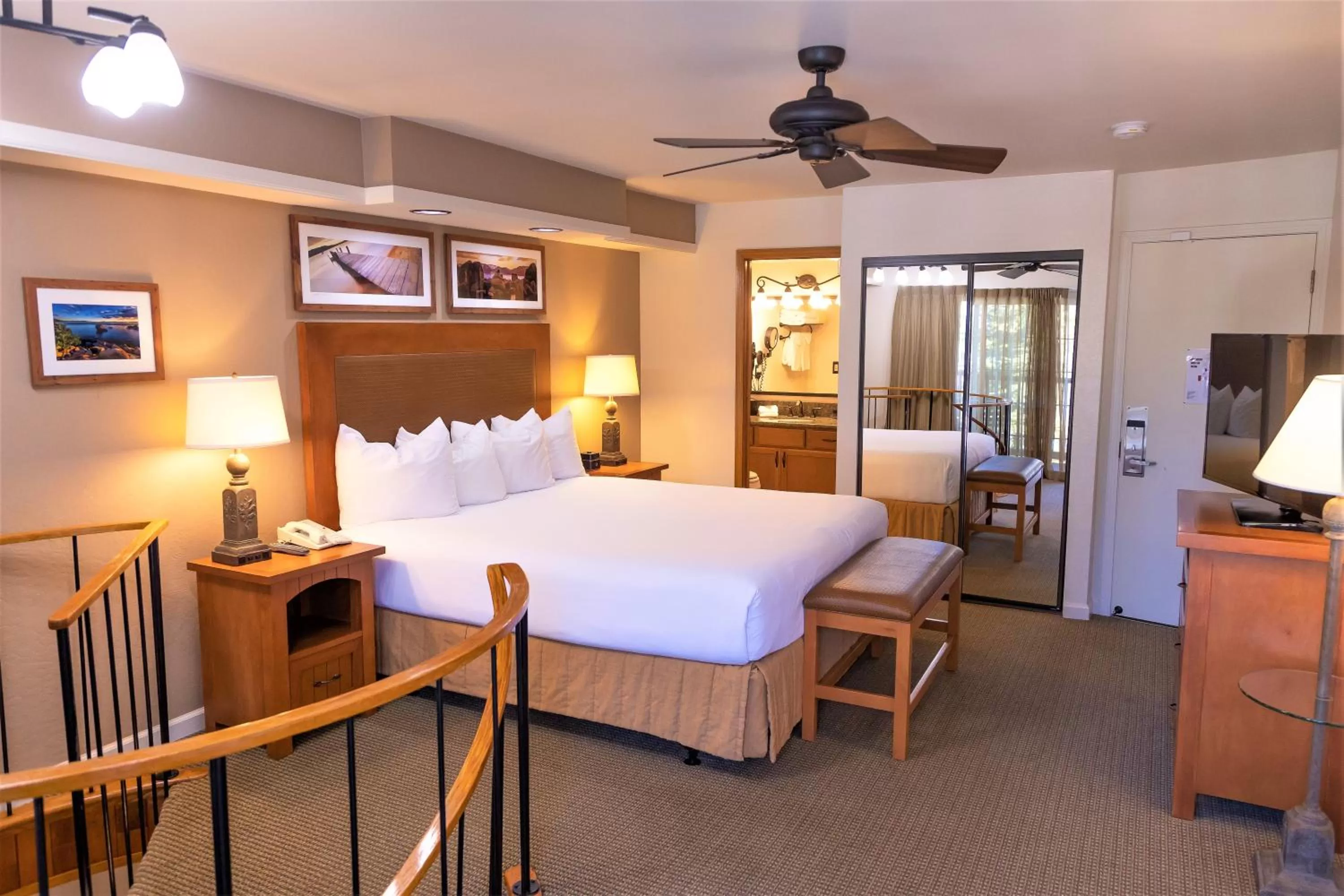 Bed in The Tahoe Beach & Ski Club Owners Association