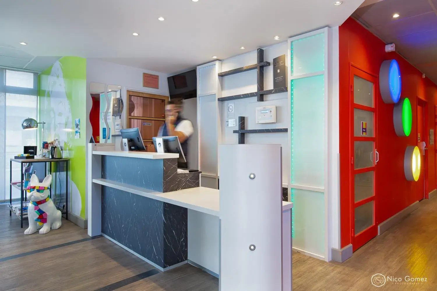 Lobby or reception in ibis Styles Cannes Le Cannet Lobby or reception in ibis Styles Cannes Le Cannet