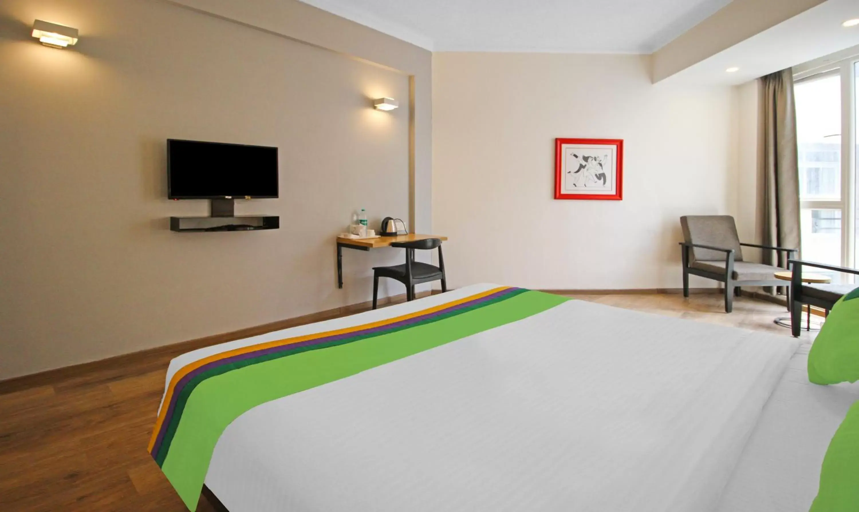 Bedroom, Bed in Treebo Grand Legacy Shahenshah Bedroom, Bed in Treebo Grand Legacy Shahenshah