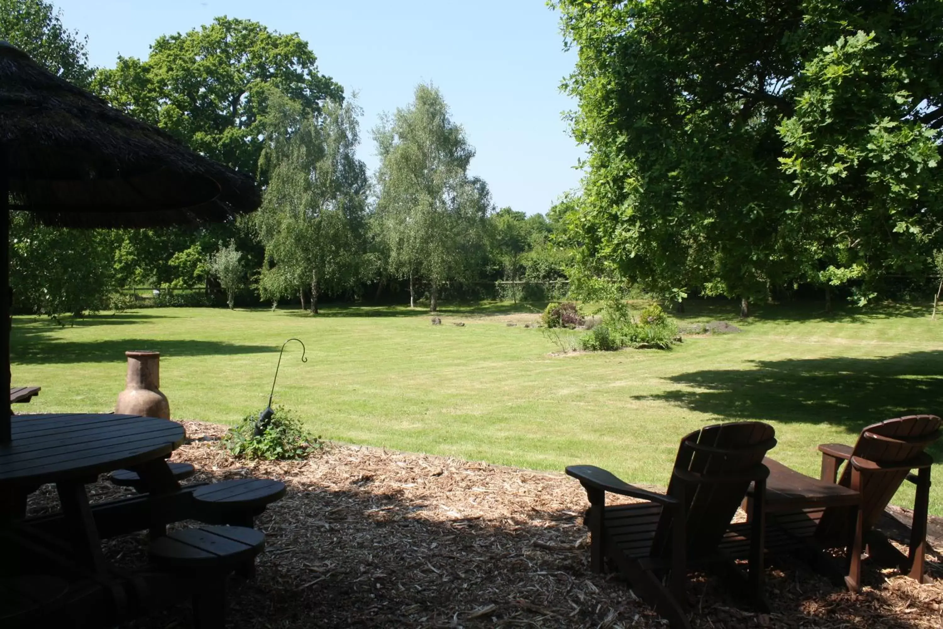 Garden view in St Algars b&b