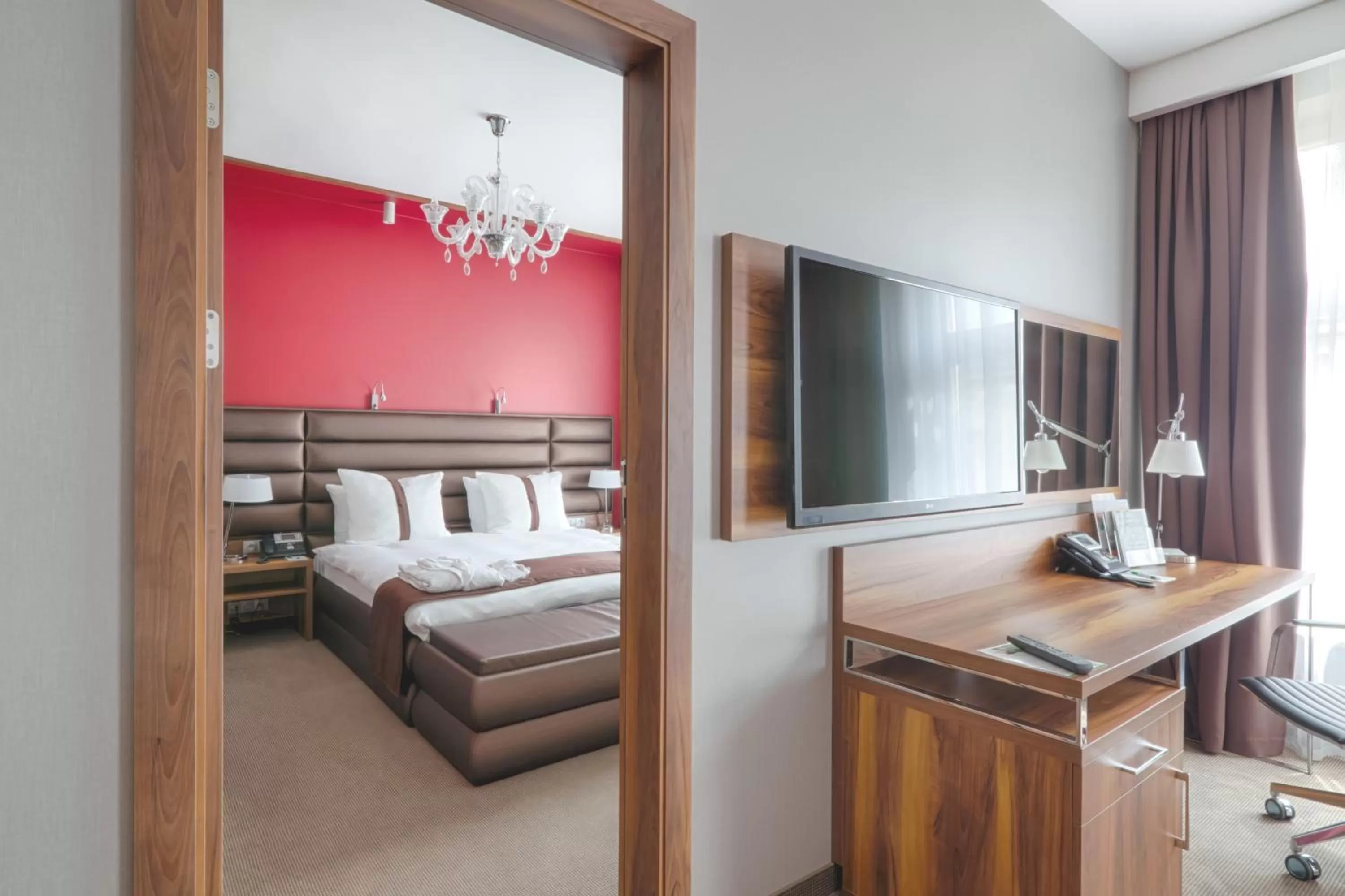 Photo of the whole room, Bed in Holiday Inn Krakow City Centre by IHG