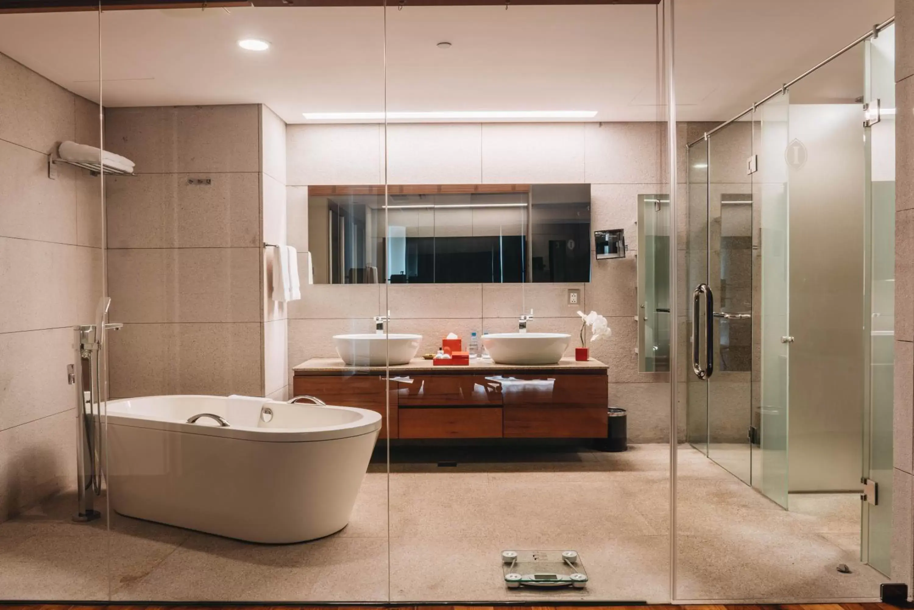 Shower, Bathroom in InterContinental Residences Saigon, an IHG Hotel