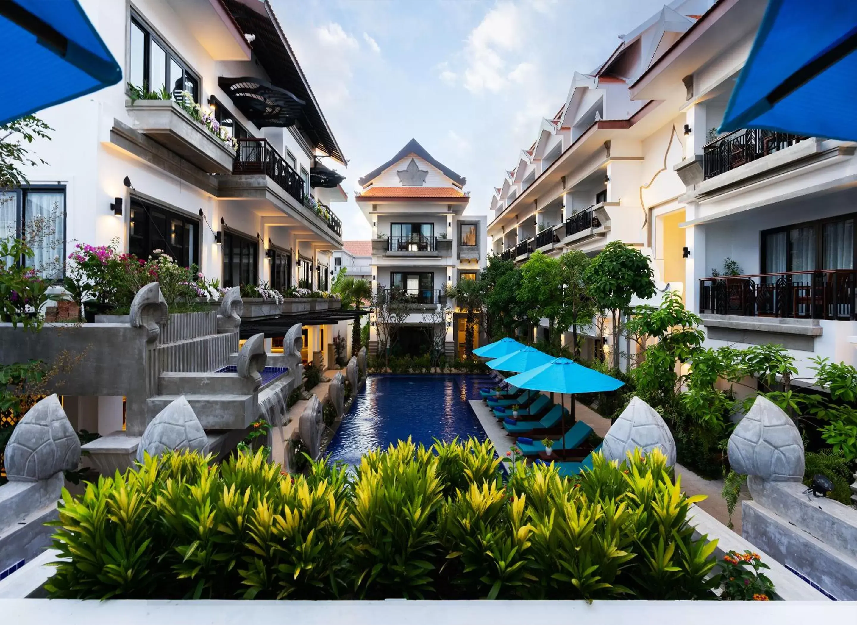 Swimming Pool in Khmer Mansion Residence