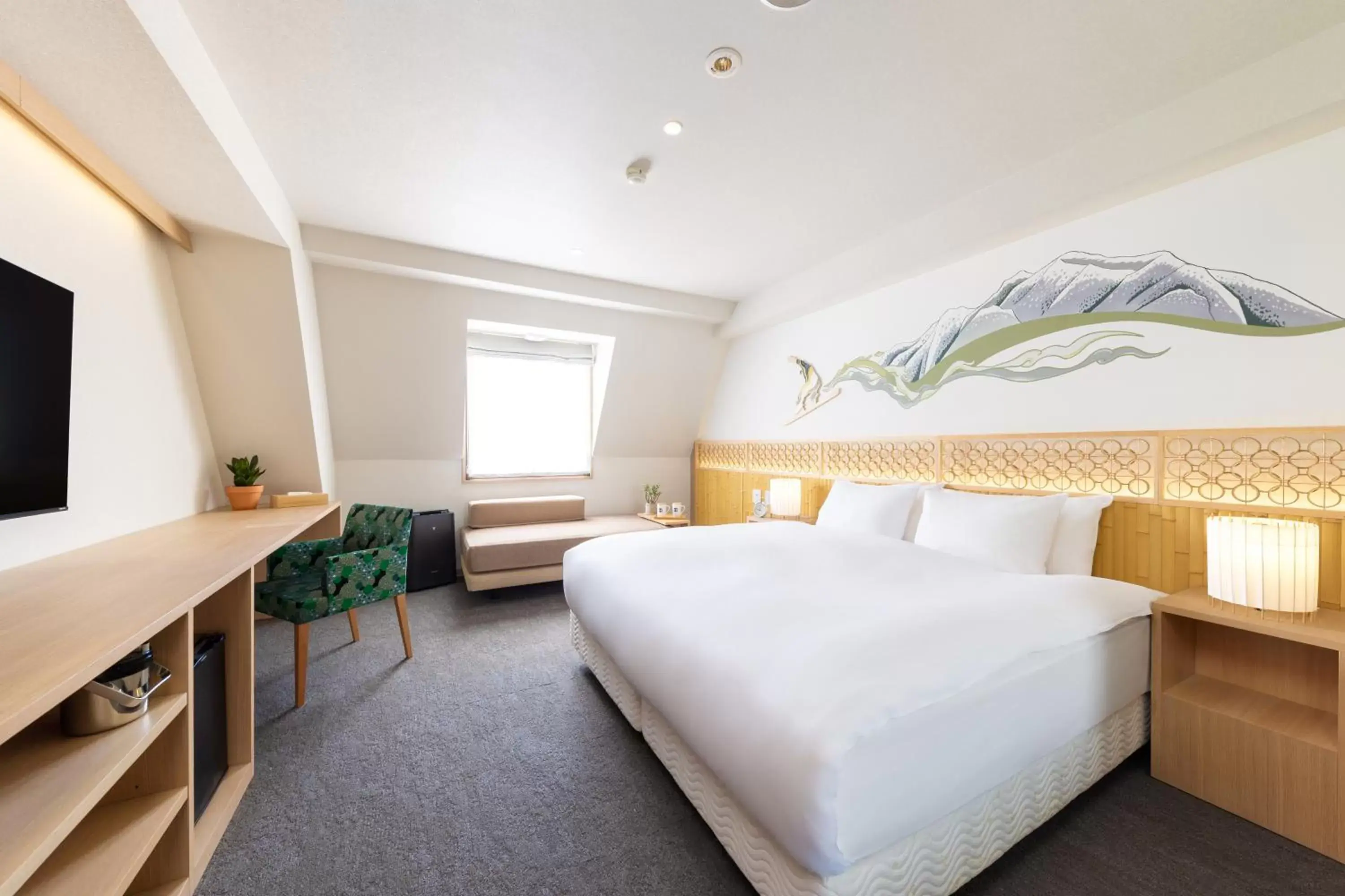 Deluxe King Room in The Happo by HHG Deluxe King Room in The Happo by HHG