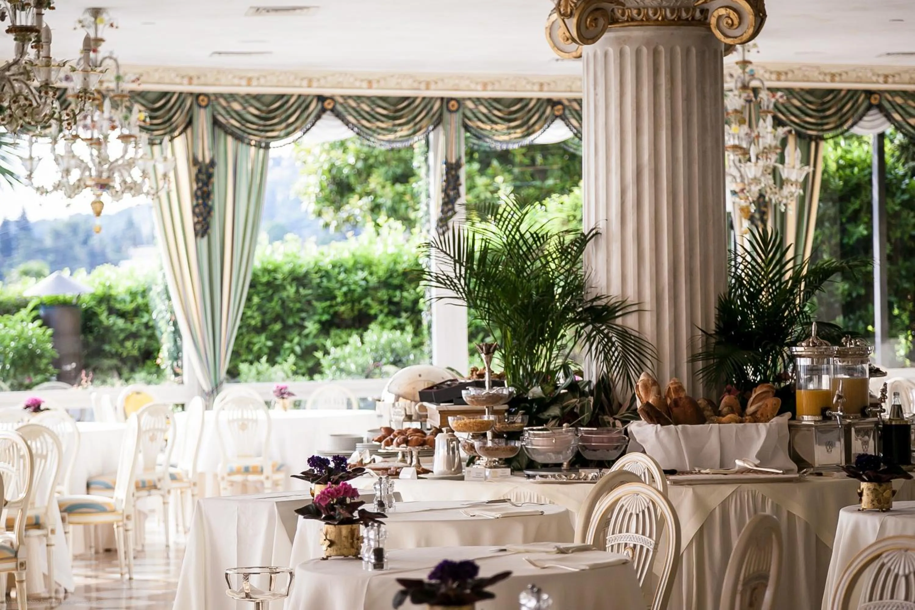 Restaurant/places to eat in Villa e Palazzo Aminta - A Leading Hotel of The World