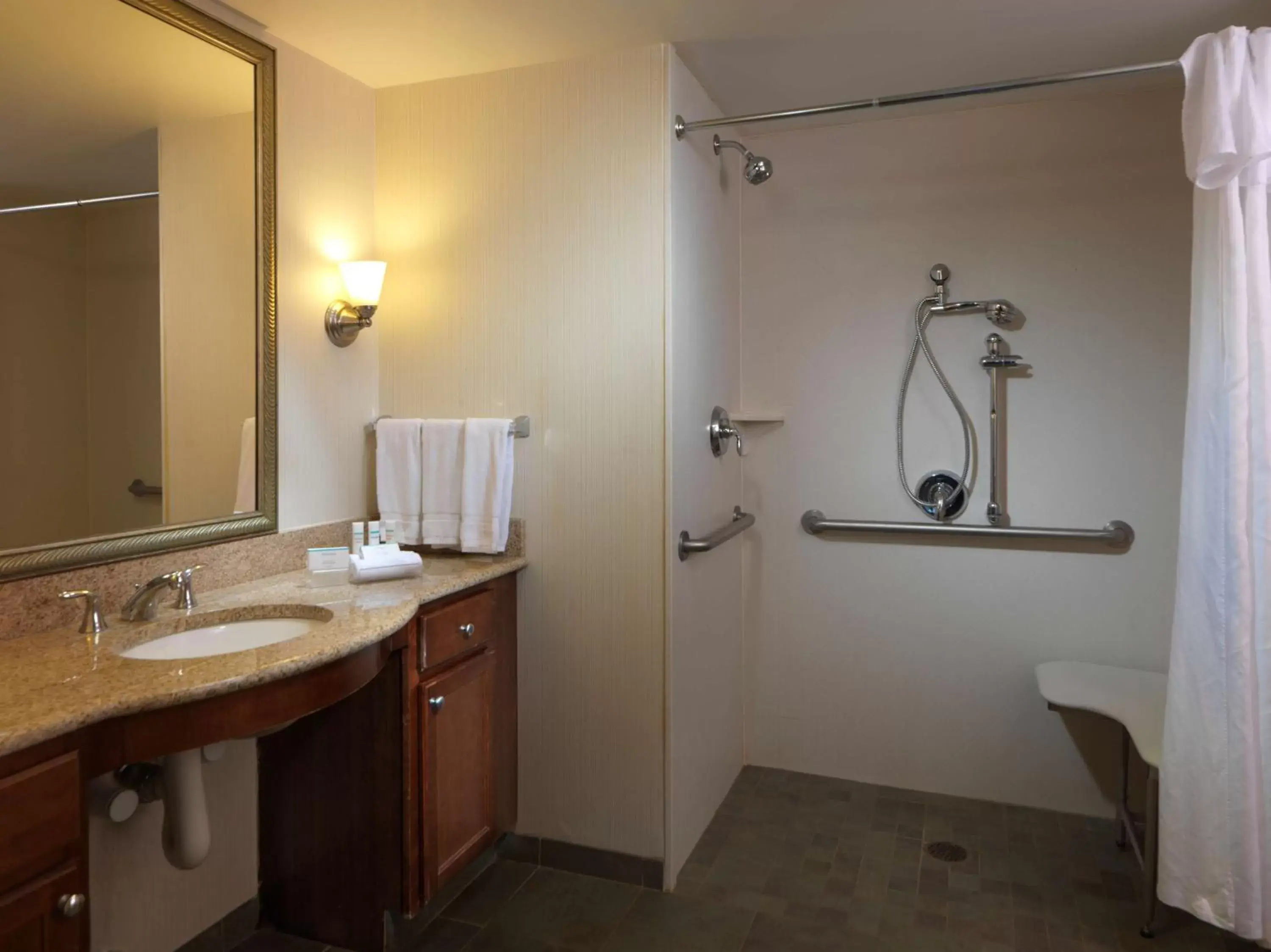 Bathroom in Homewood Suites by Hilton Dover - Rockaway