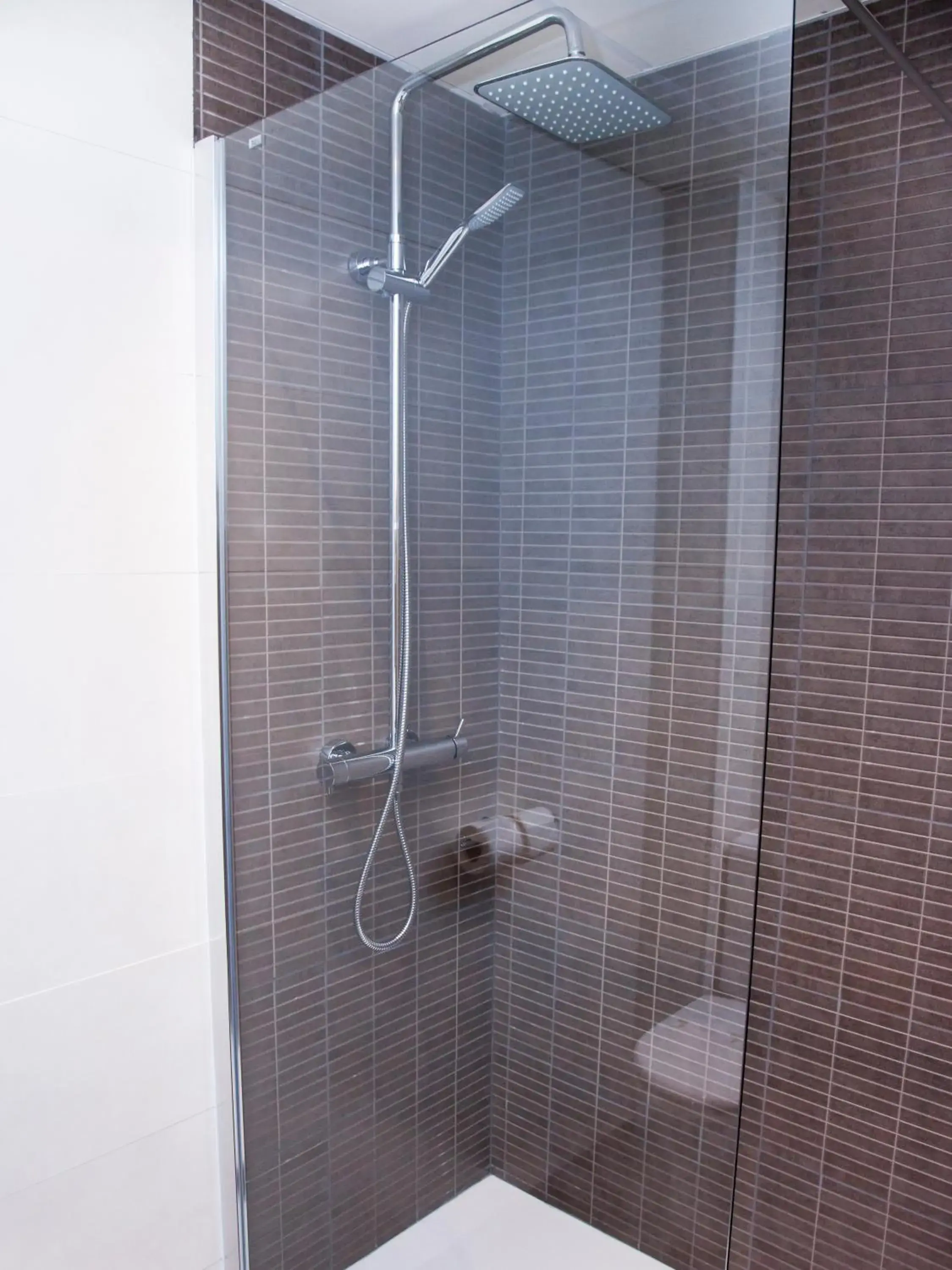 Shower, Bathroom in Hotel Restaurante Cadosa