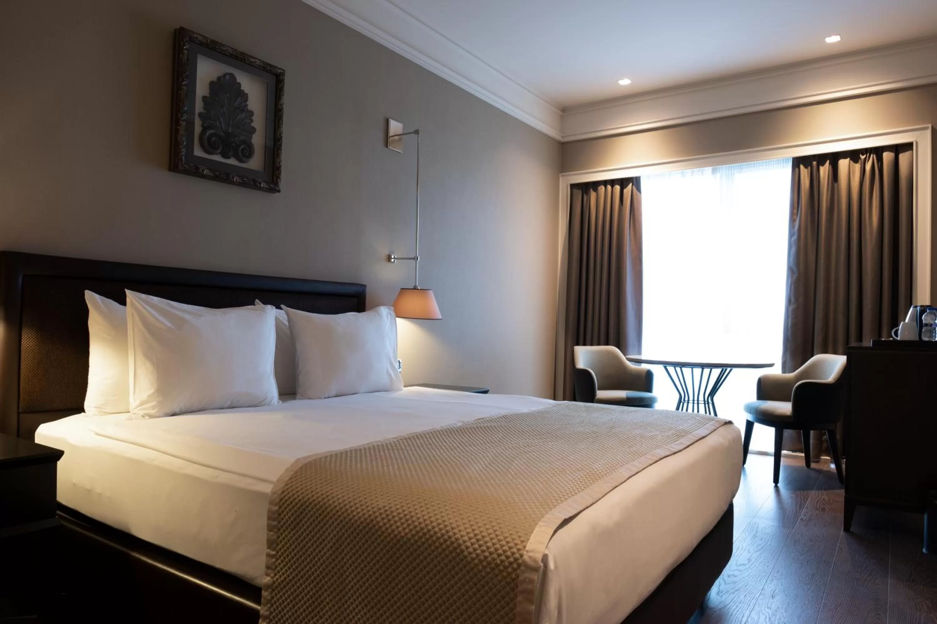 Bed in Windsor Hotel & Convention Center Istanbul