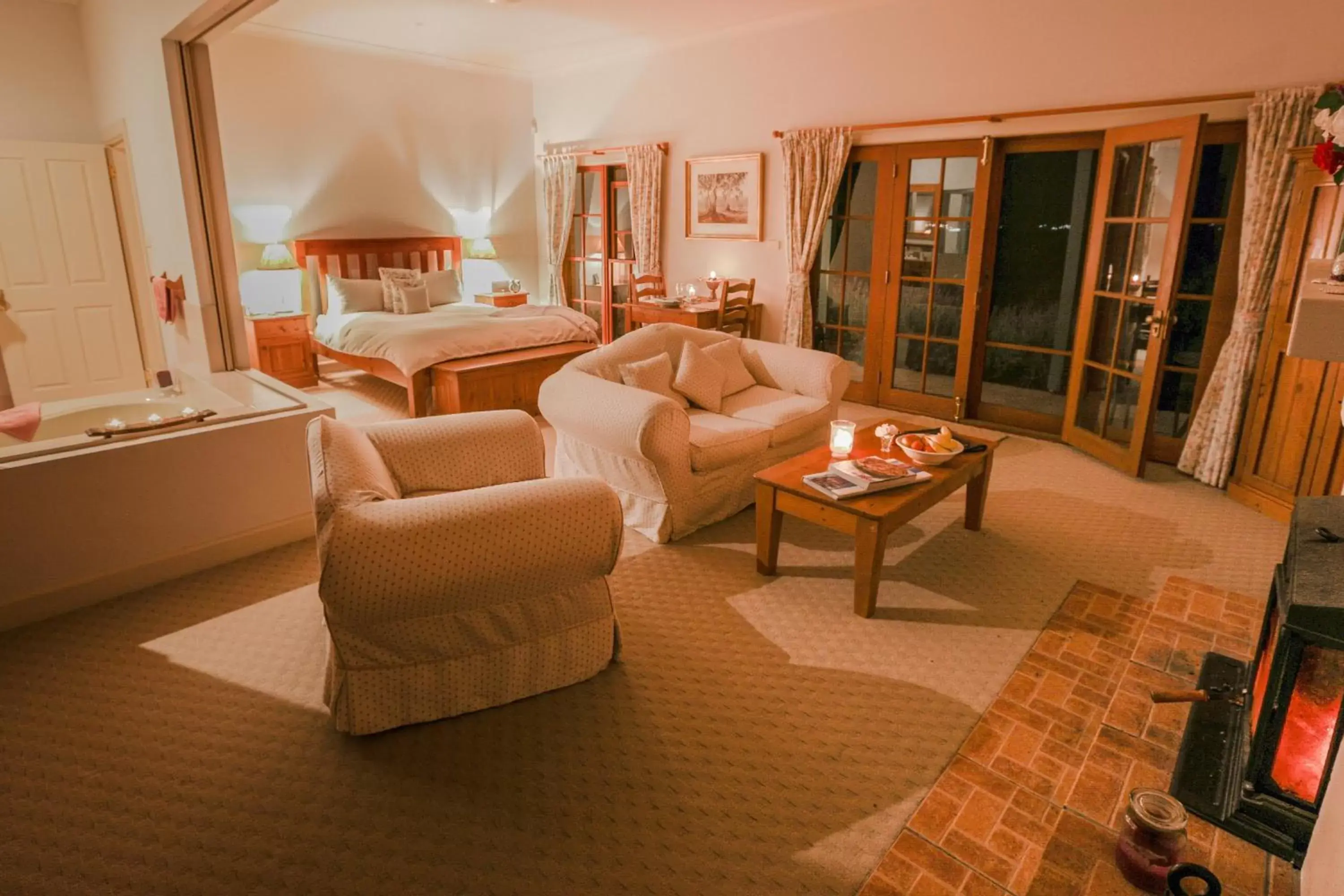 Living room, Seating Area in Strathearn Park Lodge