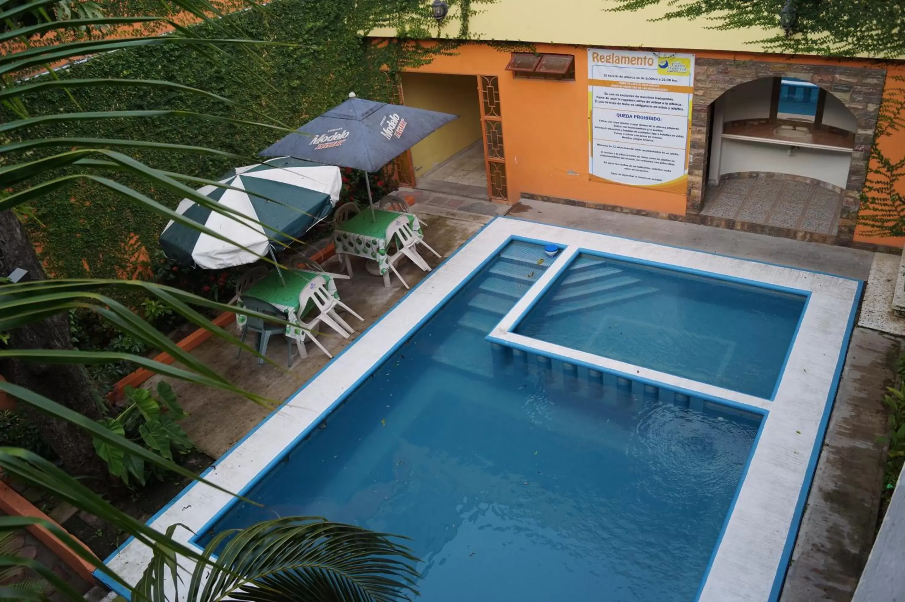 Pool View in Hotel Paraiso Huasteco