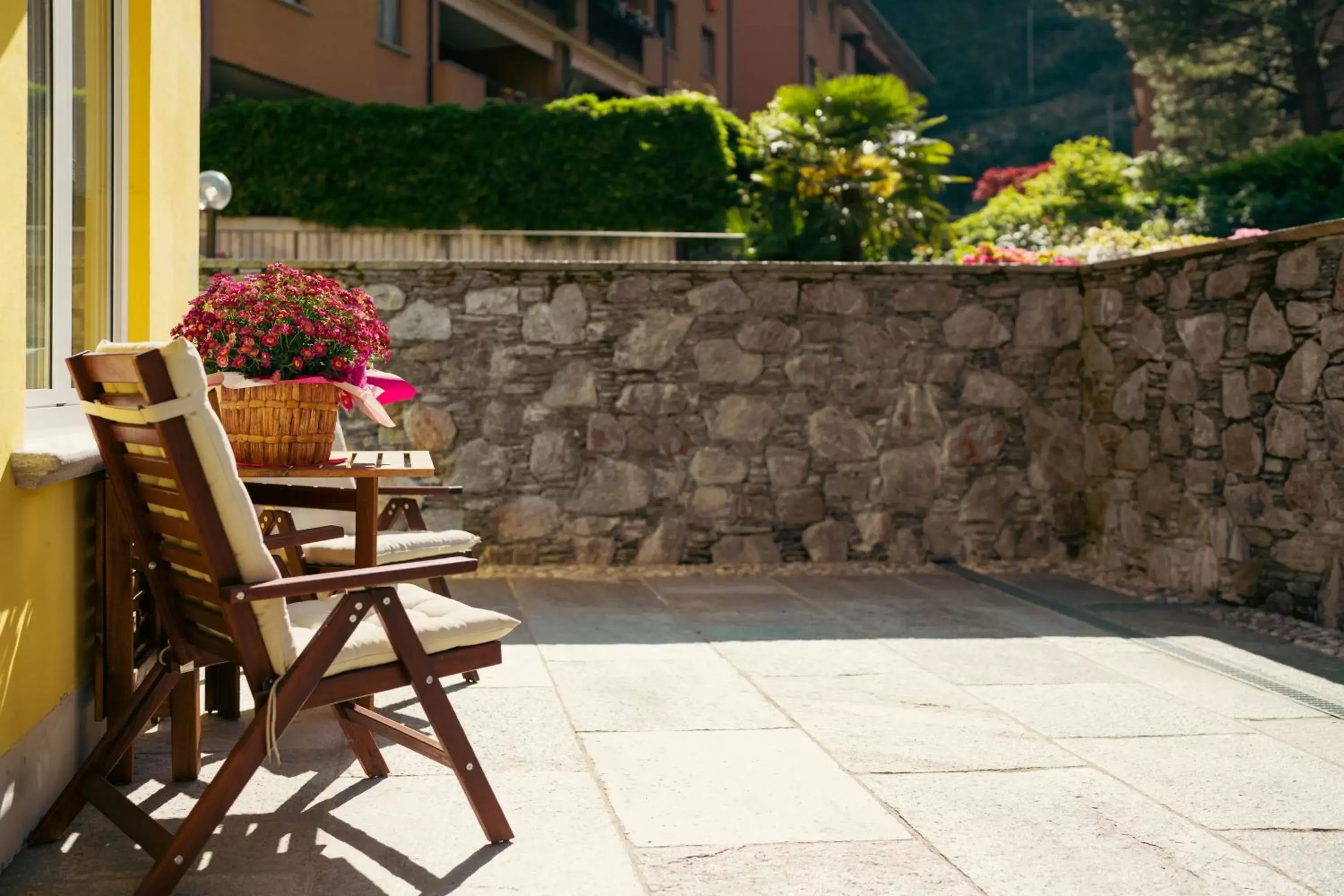 Patio in Residence Antico Torchio