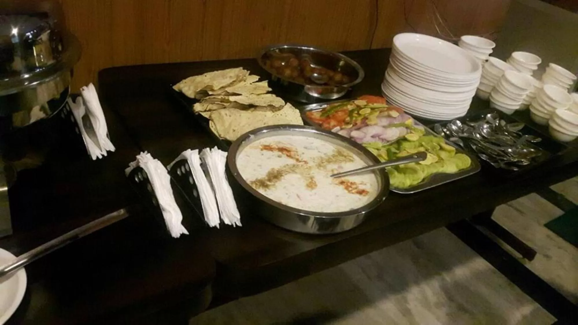 Breakfast in Hotel Madurai