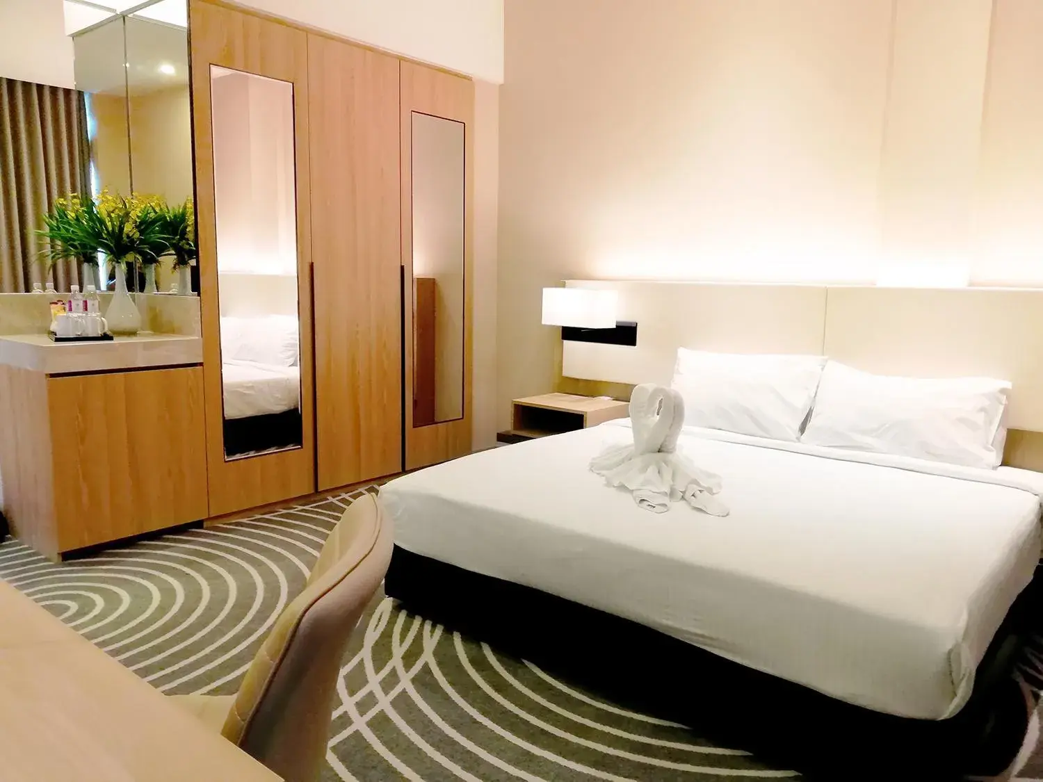 Bed in Regalia Upper View Hotel Bed in Regalia Upper View Hotel