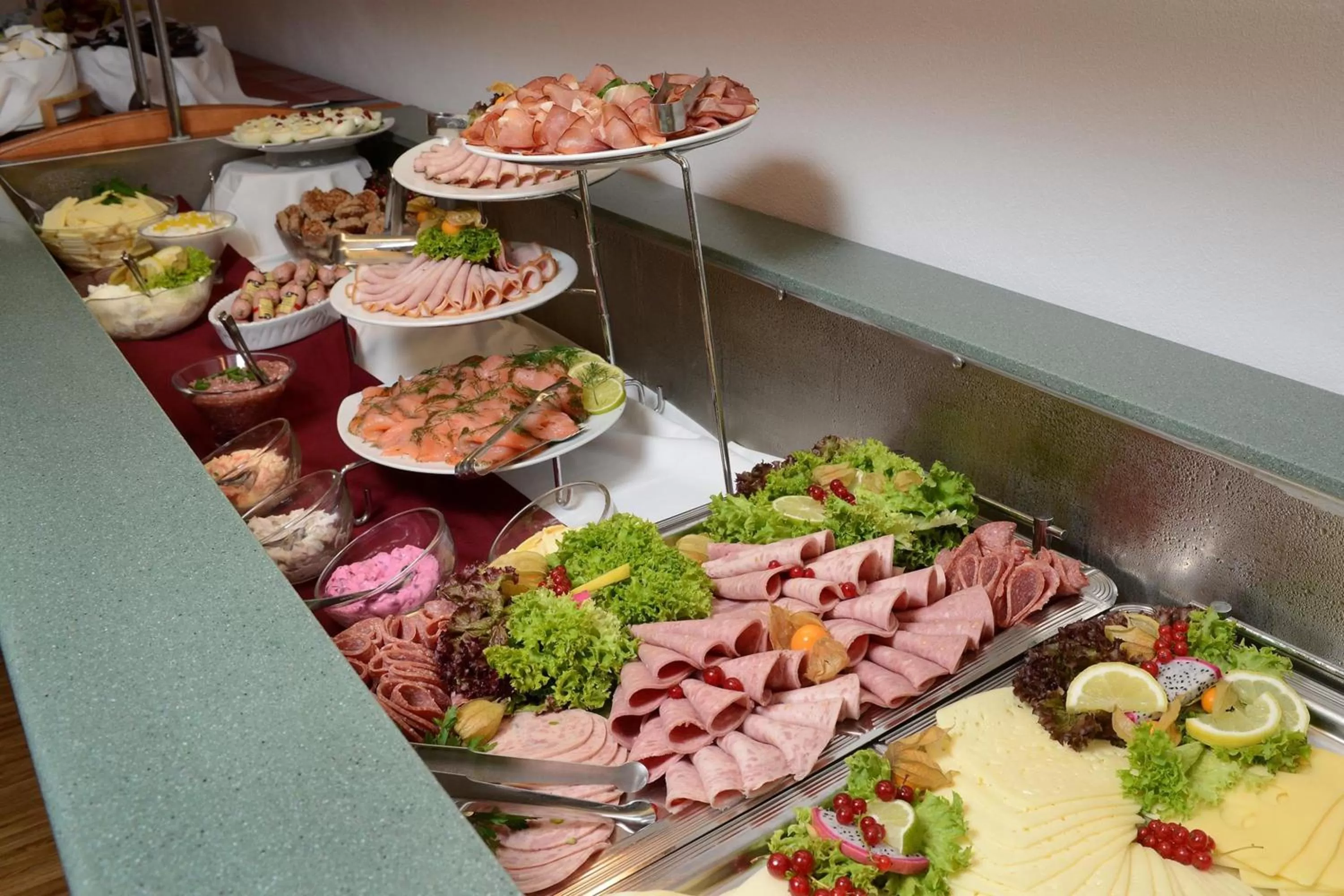 Buffet breakfast in Apart Hotel Sehnde