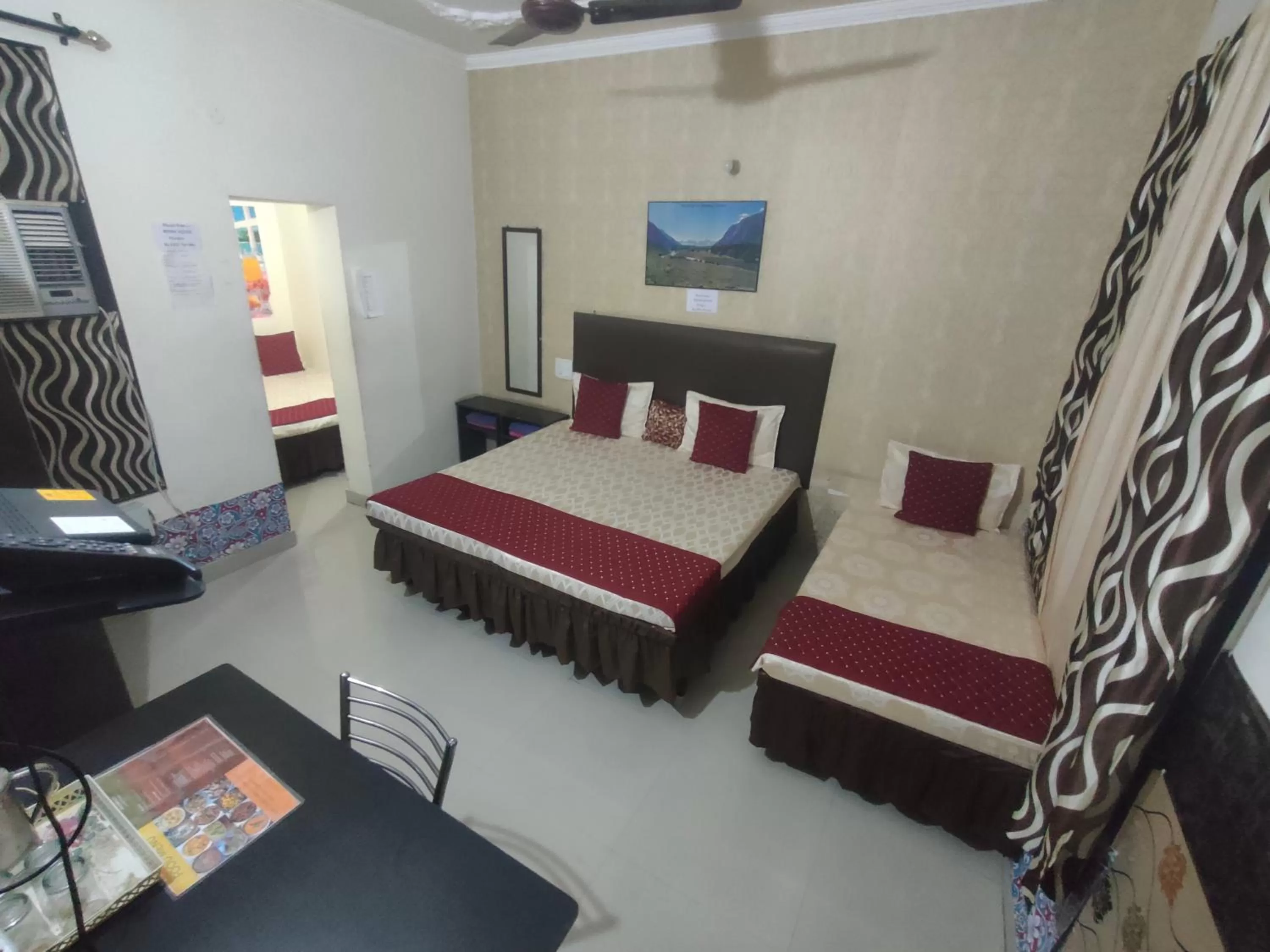 Photo of the whole room, Bed in New Chandigarh Holiday Home