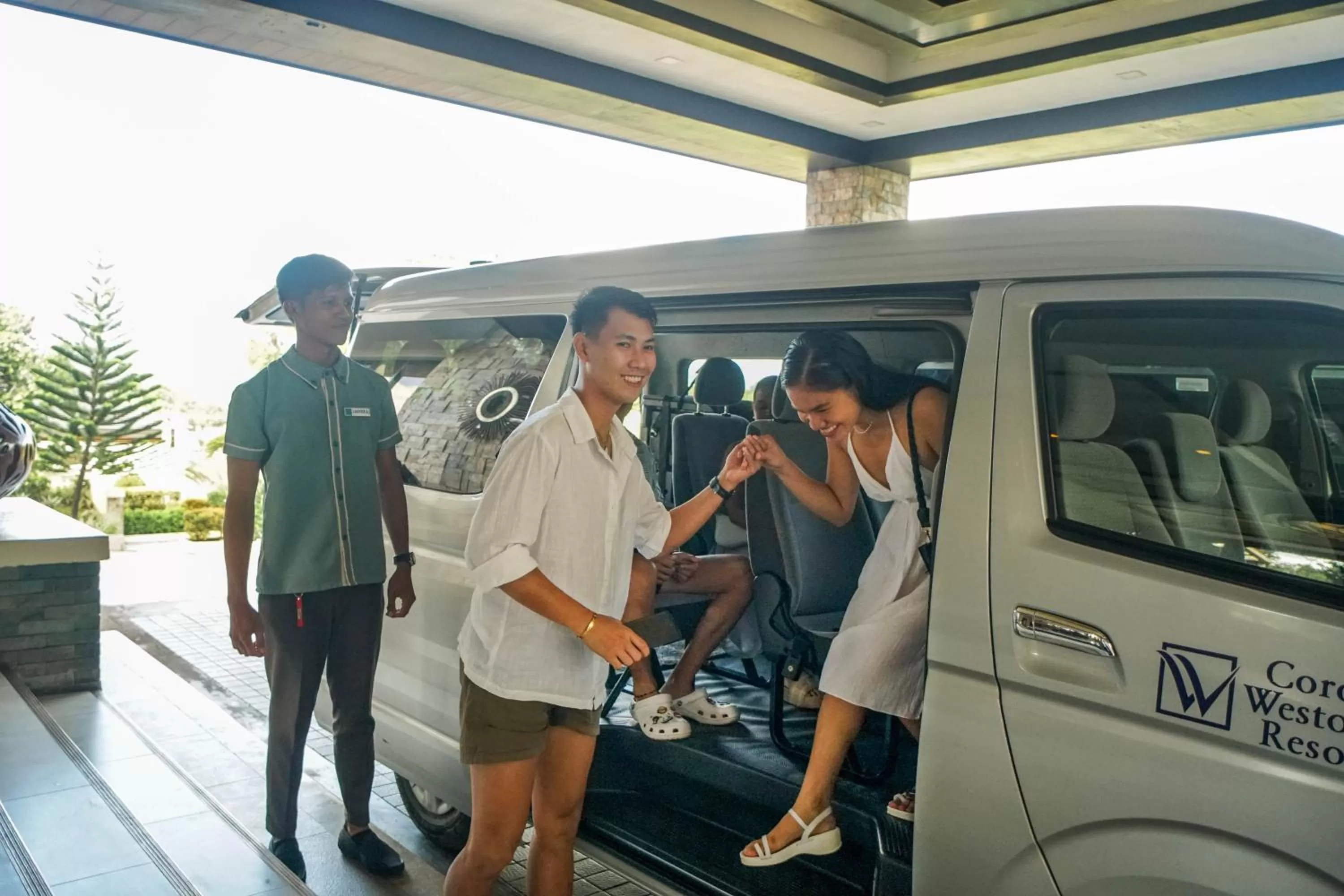 shuttle in Coron Westown Resort