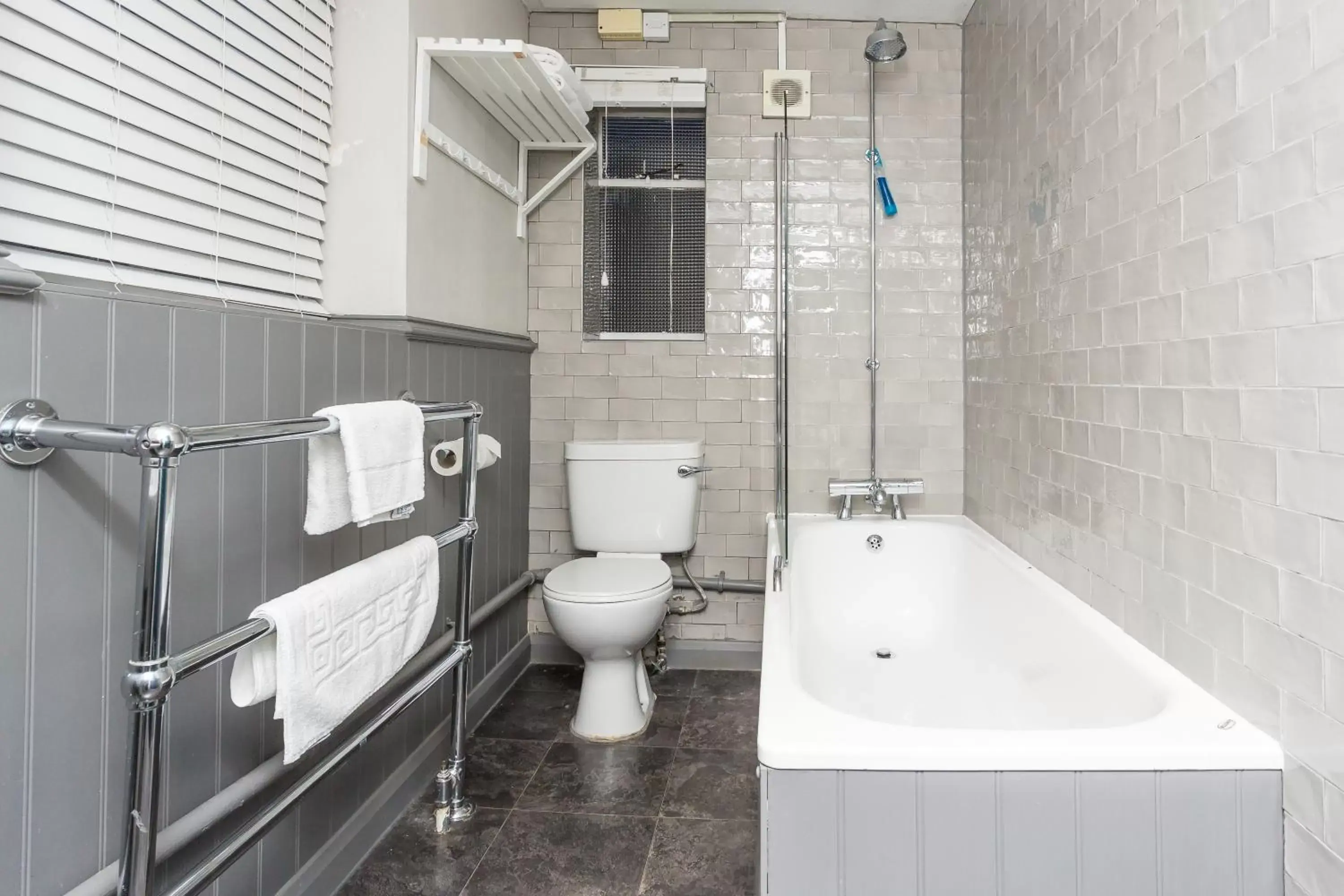 Bathroom in White Hart, Newmarket by Marston's Inns