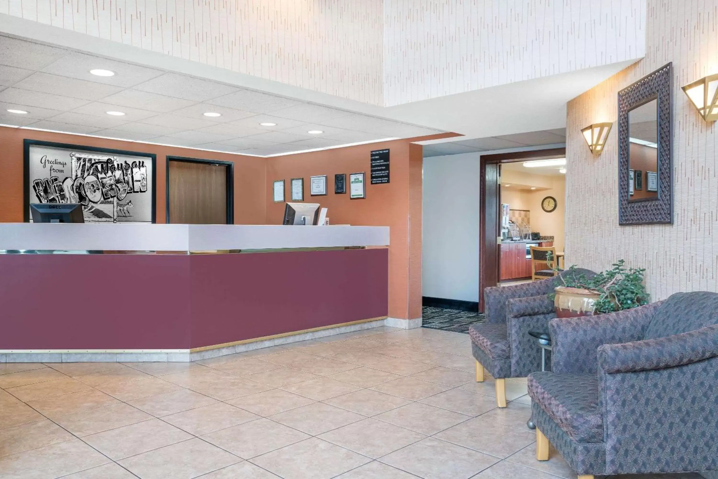 Lobby or reception, Lobby/Reception in Super 8 by Wyndham Wausau